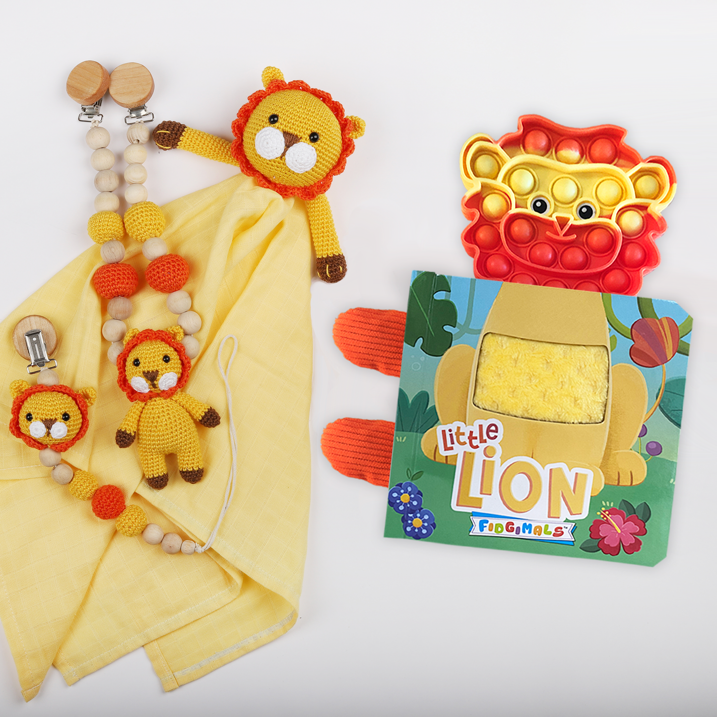 Little Lion Fidget Book - Simply Graced Mama