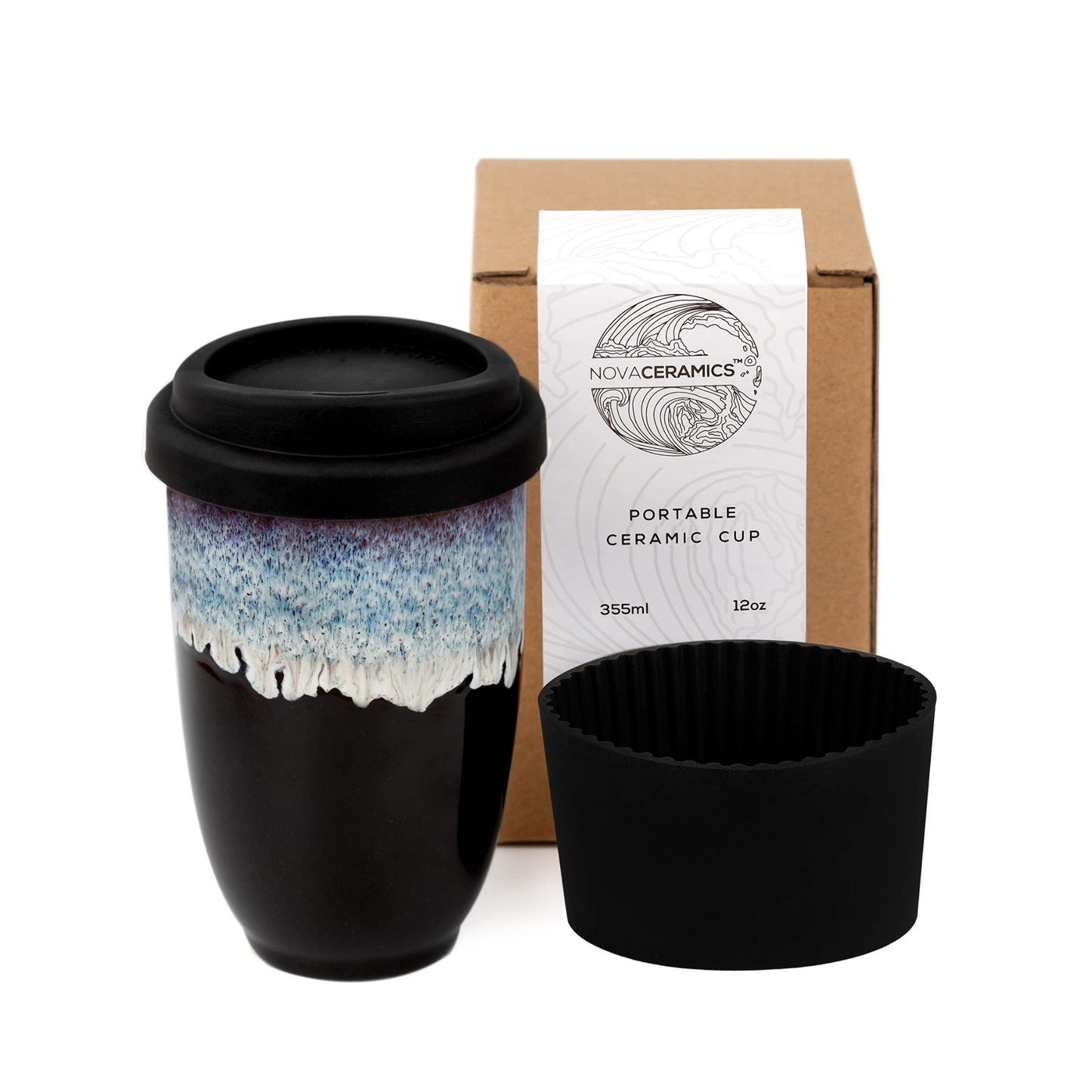 Monsoon Portable Ceramic Cup - Simply Graced Mama