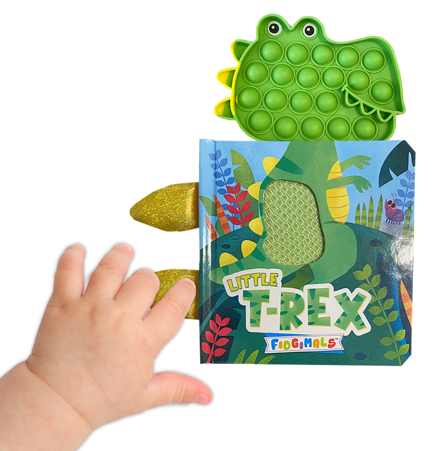 Little T-Rex Fidget Book - Simply Graced Mama