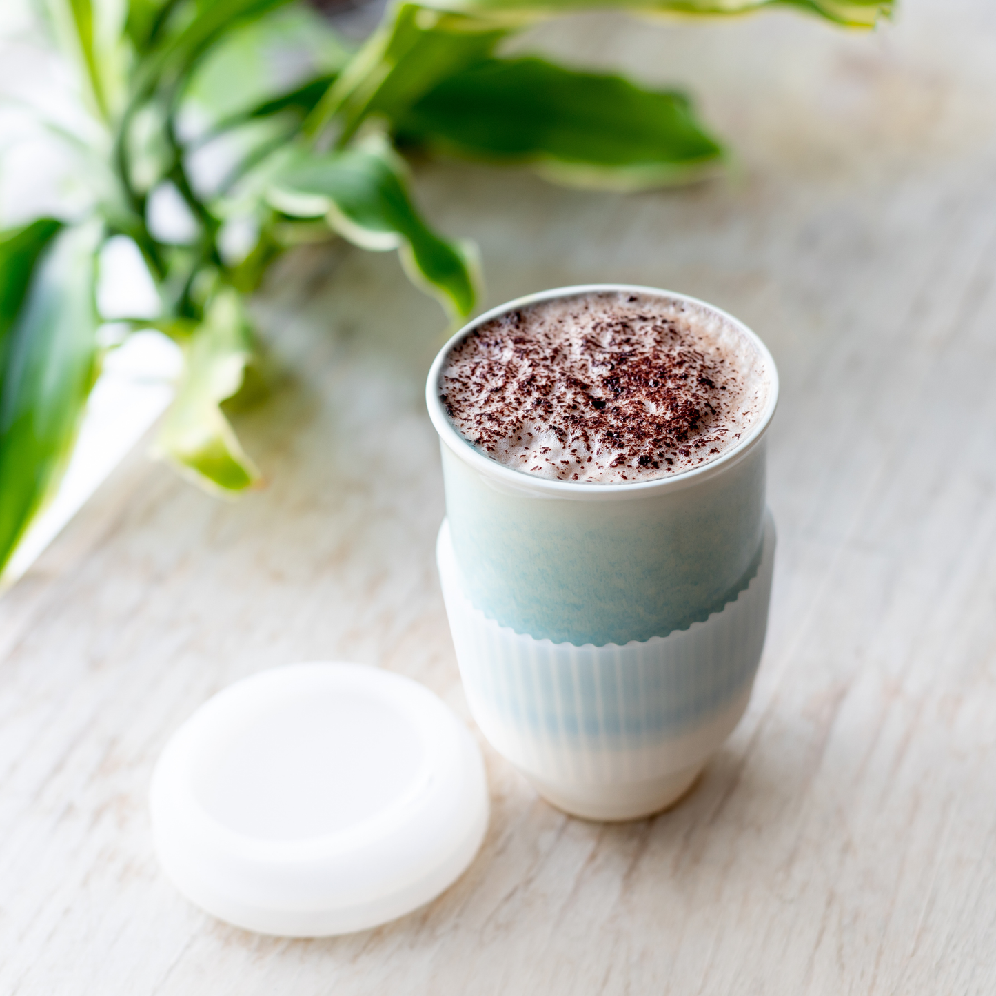 Lagoon Portable Ceramic Cup - Simply Graced Mama