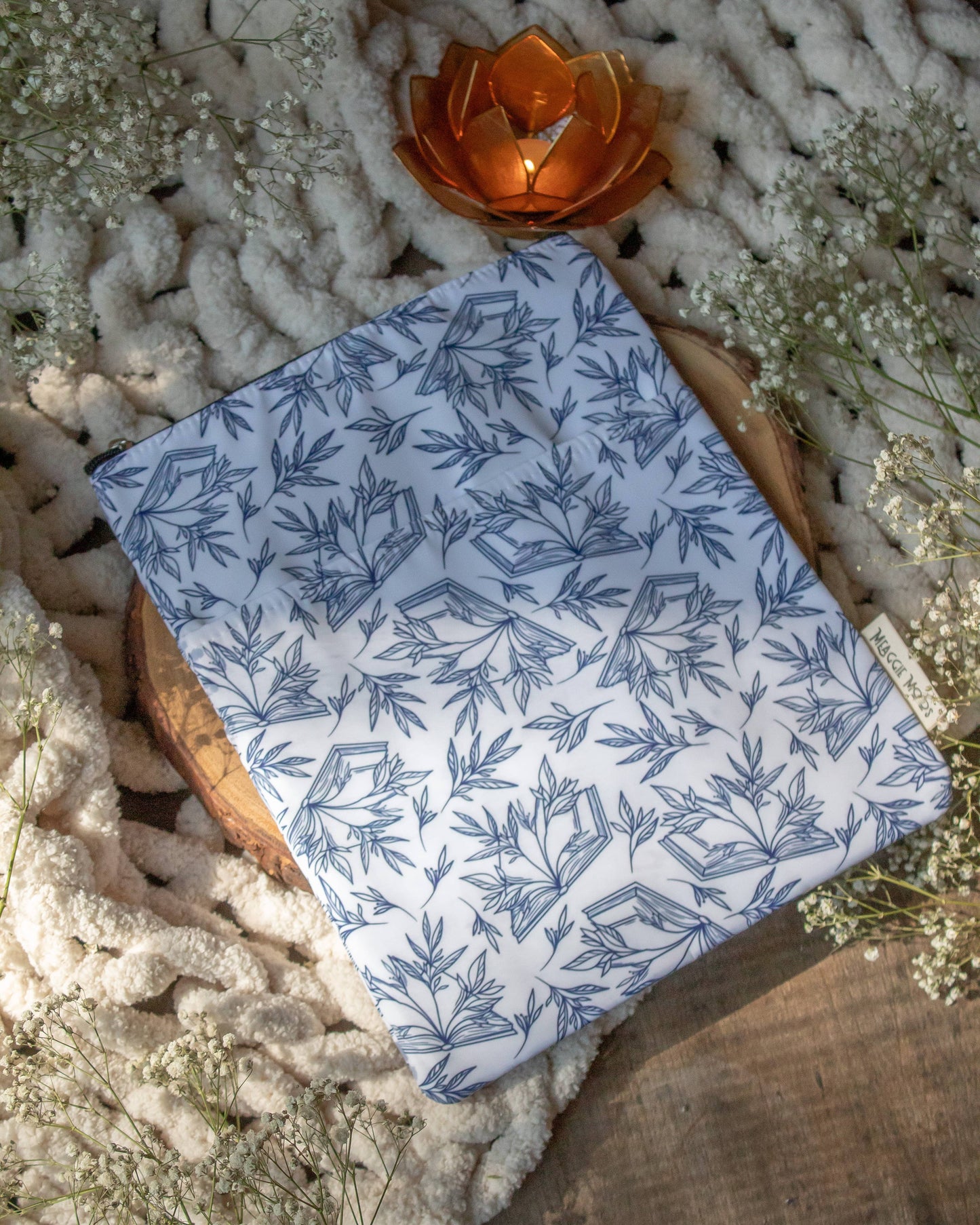 Porcelain Books Book & Tablet Sleeve