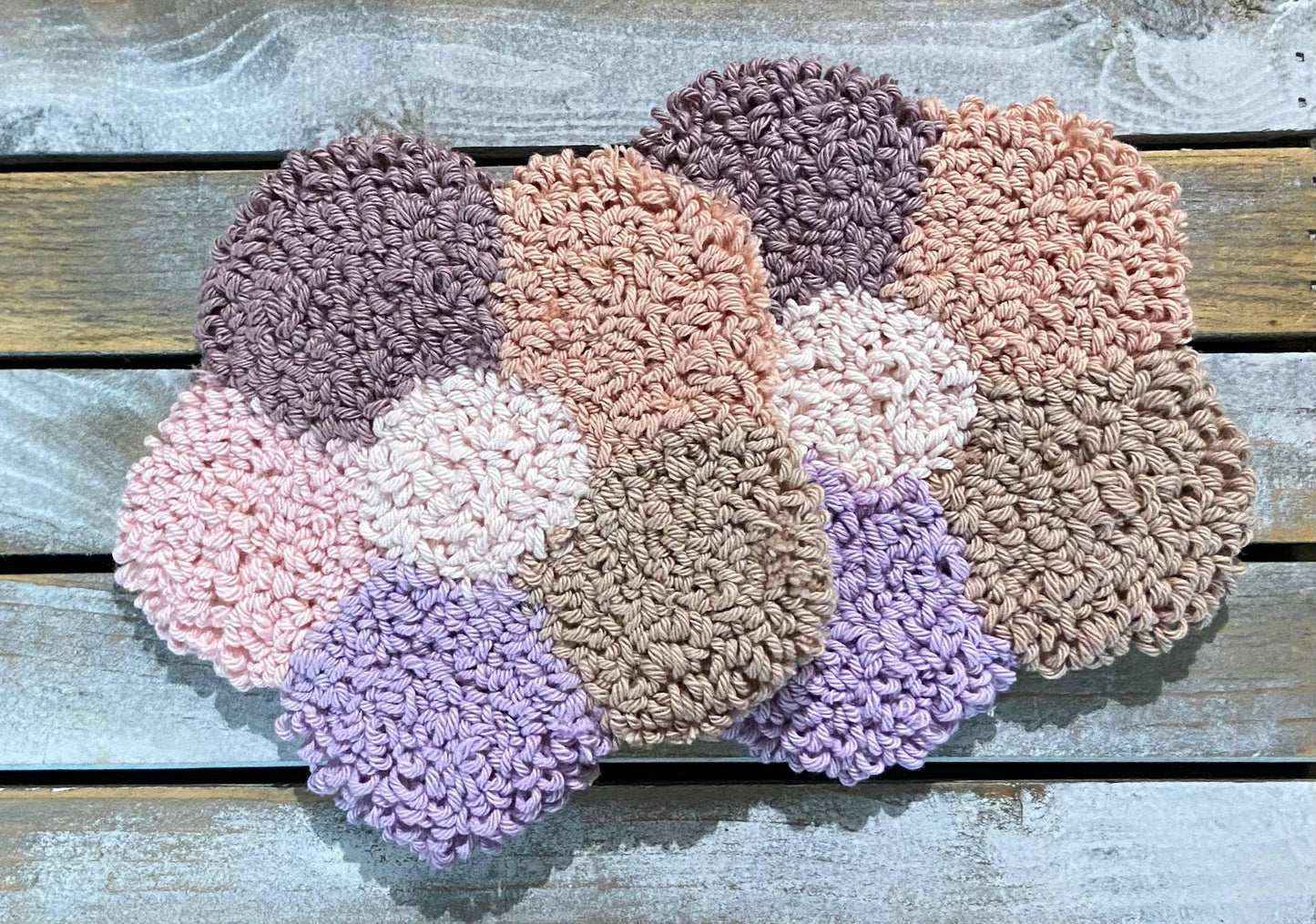 Pastel Flower Mug Rug Coaster - Simply Graced Mama