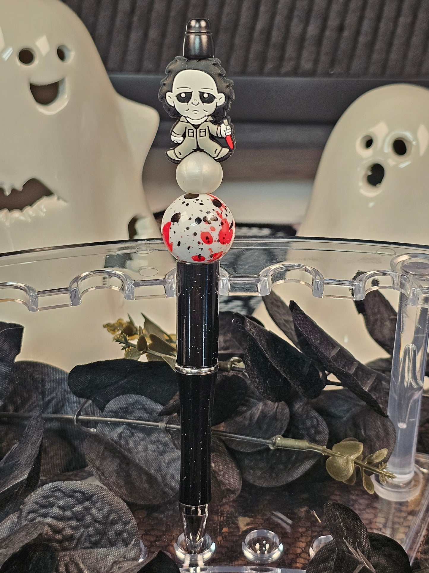 Michael Myers Beaded Pen - Simply Graced Mama