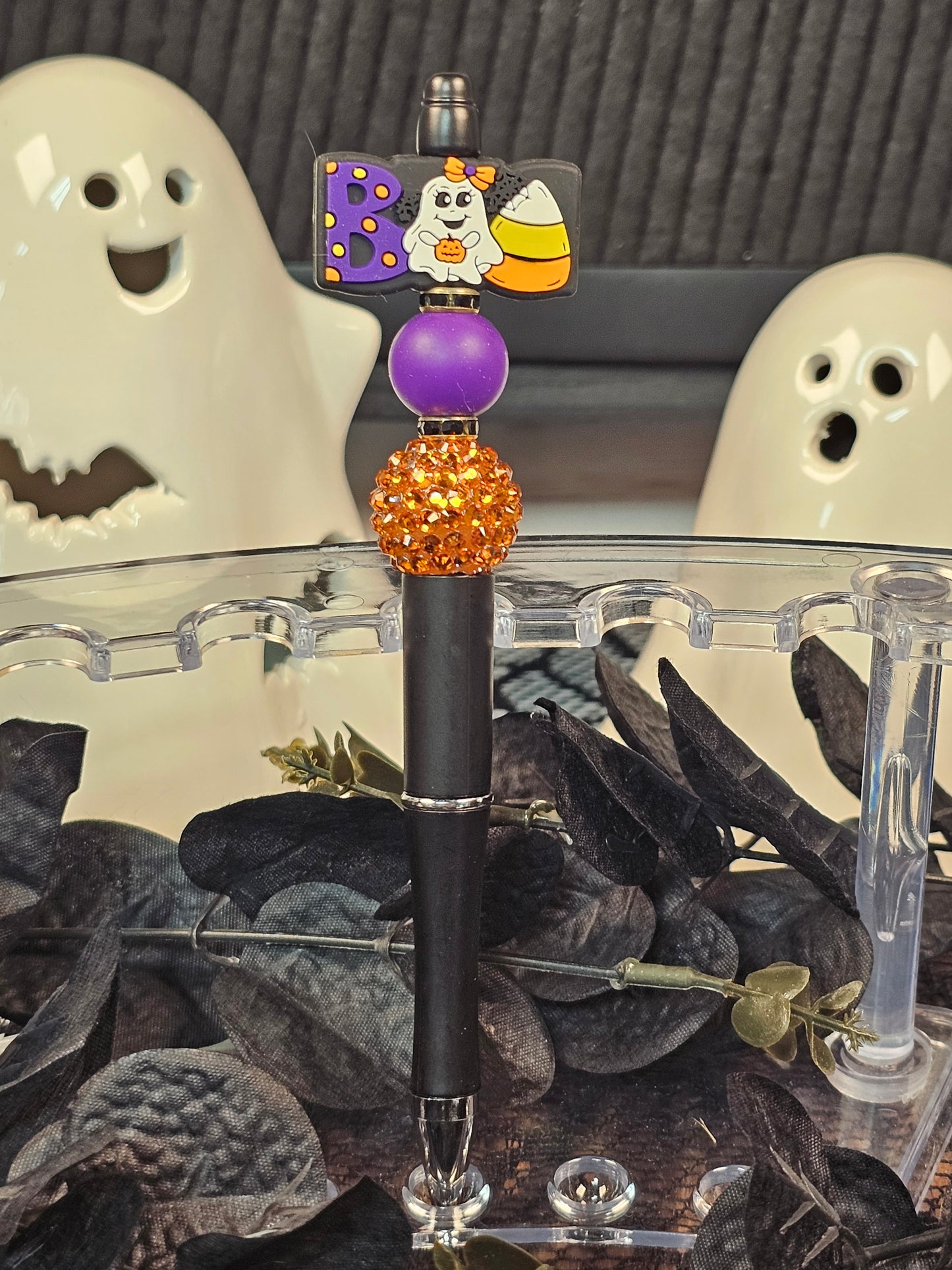 BOO Beaded Pen - Simply Graced Mama