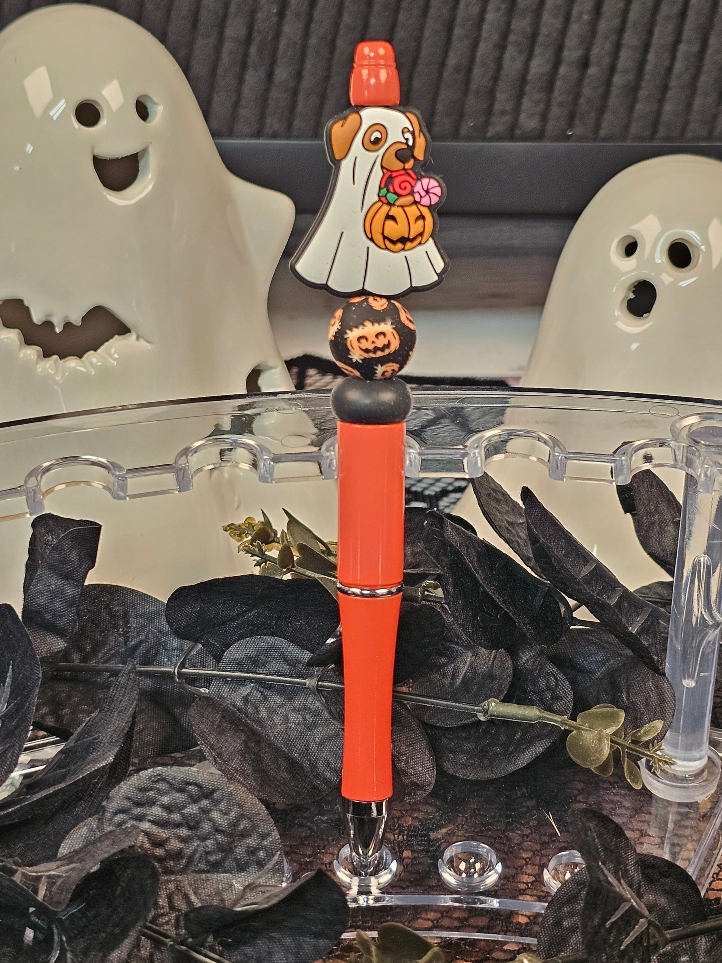 Ghost Dog Beaded Pen - Simply Graced Mama