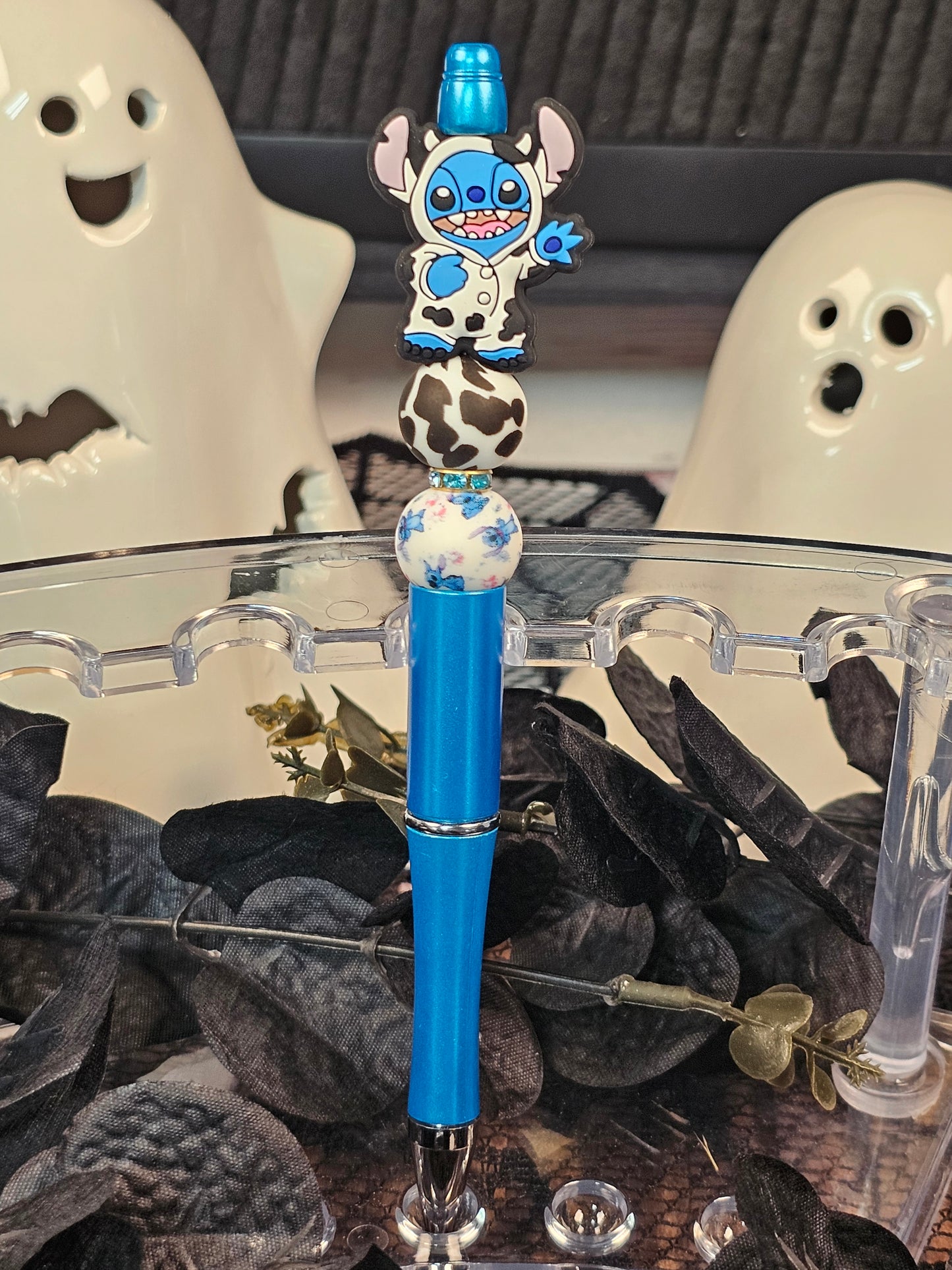 Cow Costume Stitch Beaded Pen - Simply Graced Mama