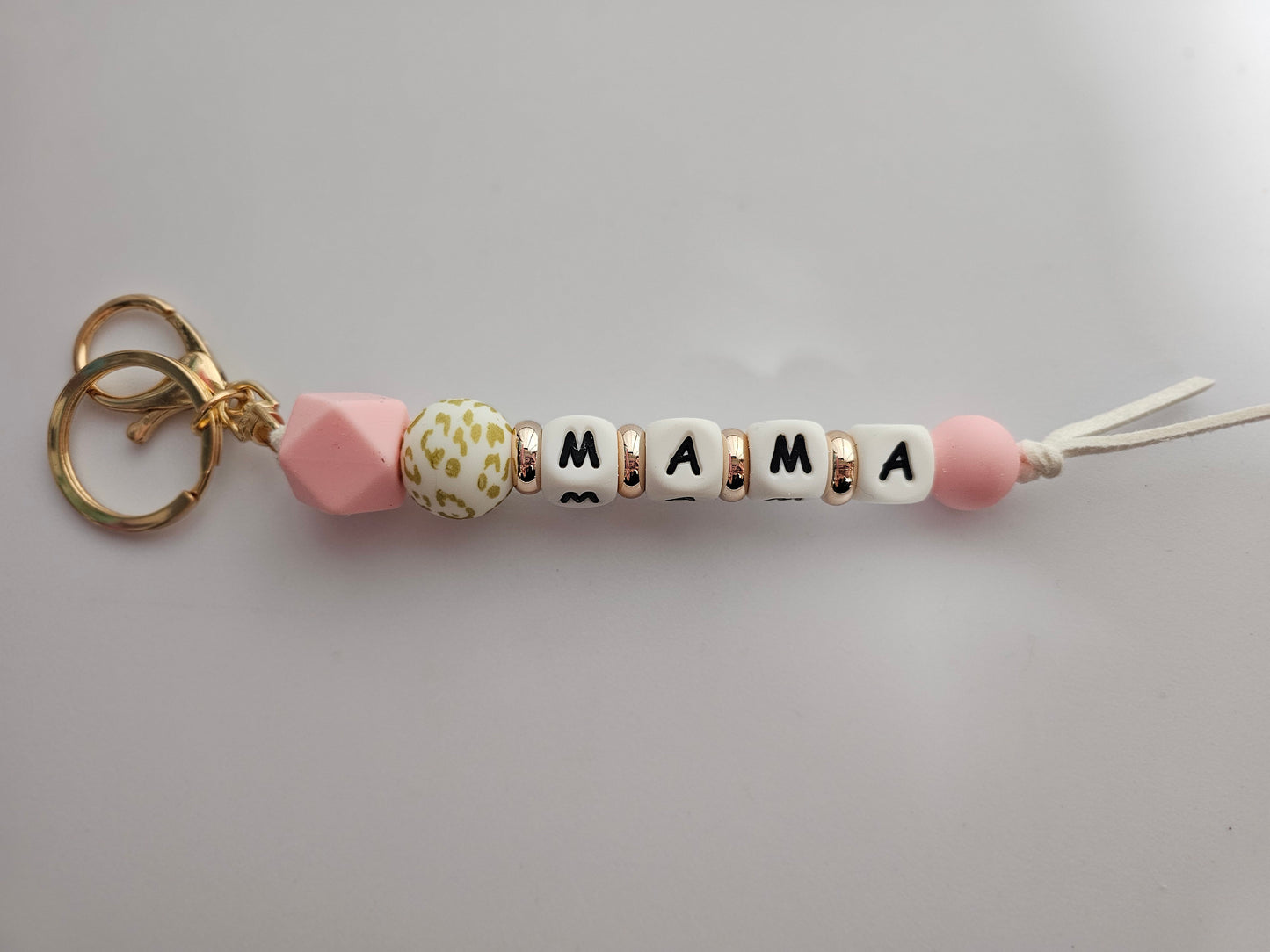 Mama Beaded Keychain #2 - Simply Graced Mama