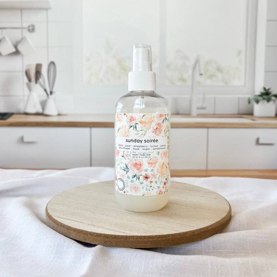 Sunday soirée | room + linen mist | spring fragrances