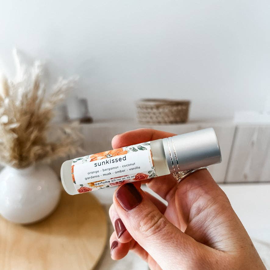 Sunkissed | perfume oil roller | summer perfume fragrances