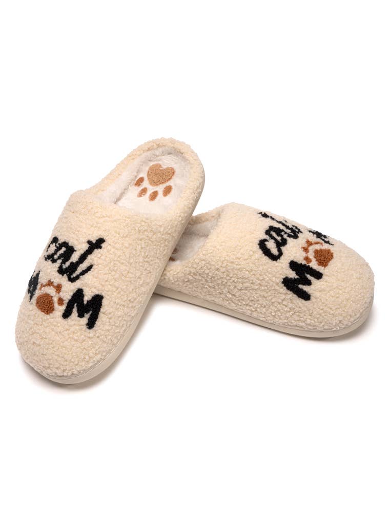 Cat Mom Slippers - Simply Graced Mama