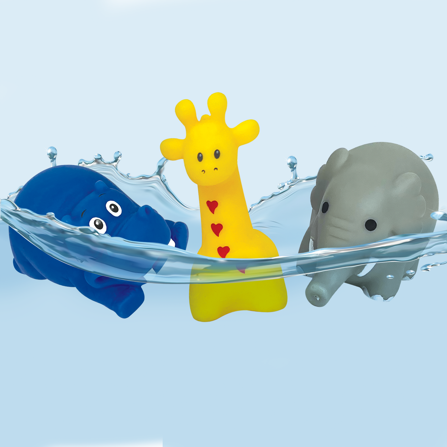 Jungle Friends Scrub-A-Dub in the Tub - Children's Waterproof Bath Book and Toy Set - Simply Graced Mama