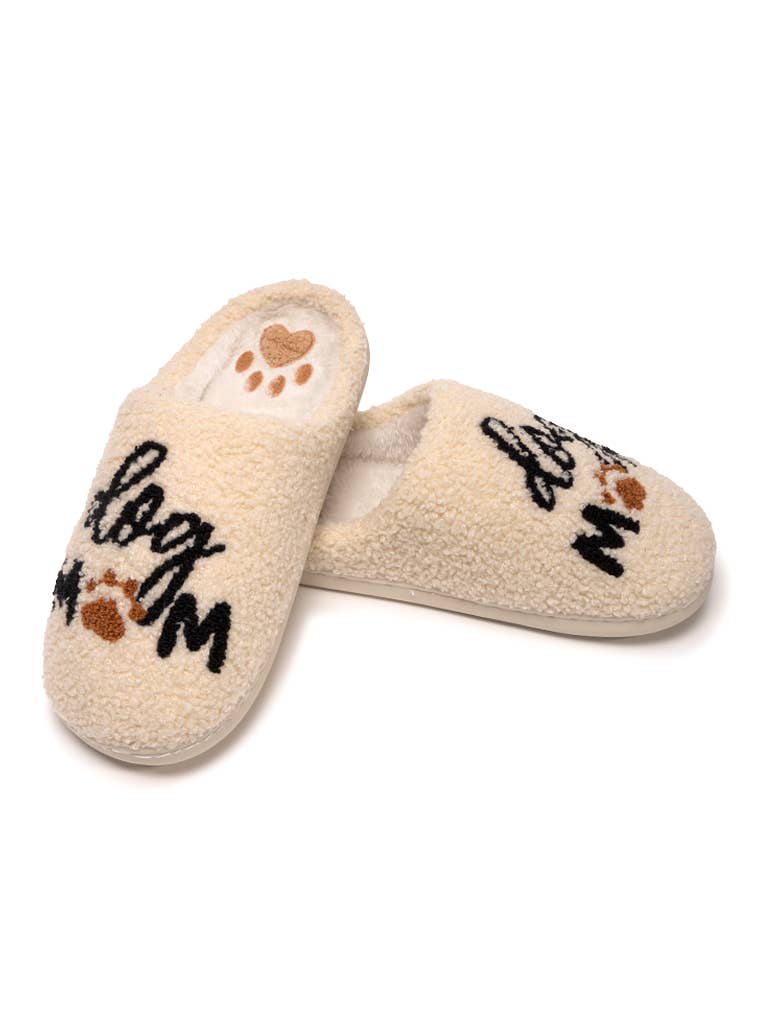 Dog Mom Slippers - Simply Graced Mama