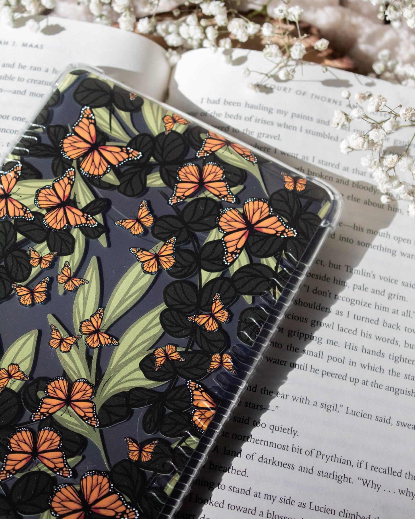 Butterfly Garden Soft Clear Kindle Case for a 6.8" Kindle Paperwhite