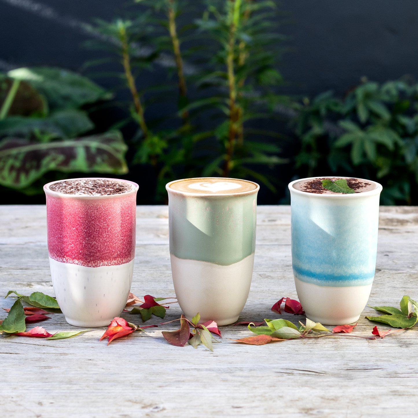 Lagoon Portable Ceramic Cup - Simply Graced Mama