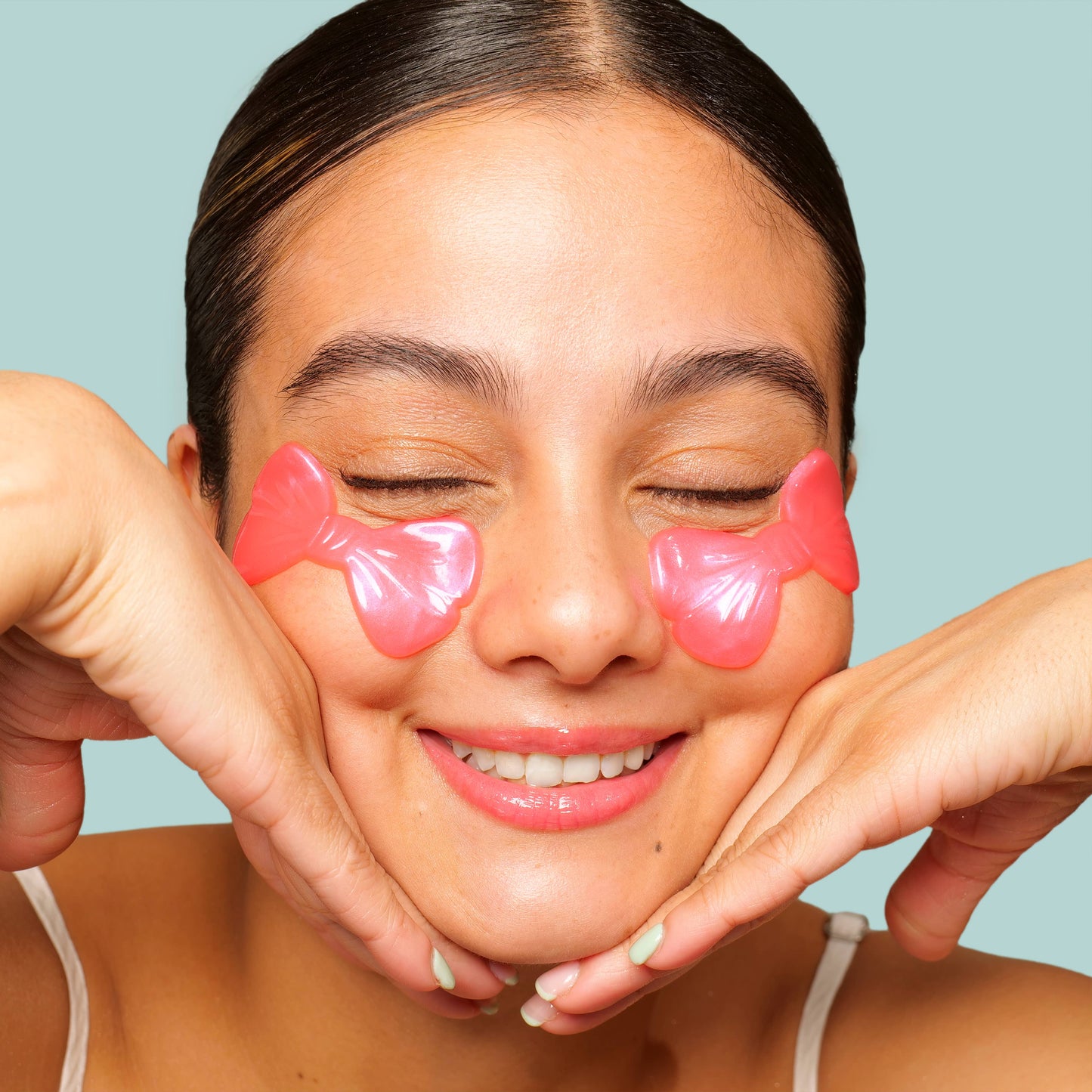 Pretty in Pink Brightening Undereye Masks - 8 Pairs