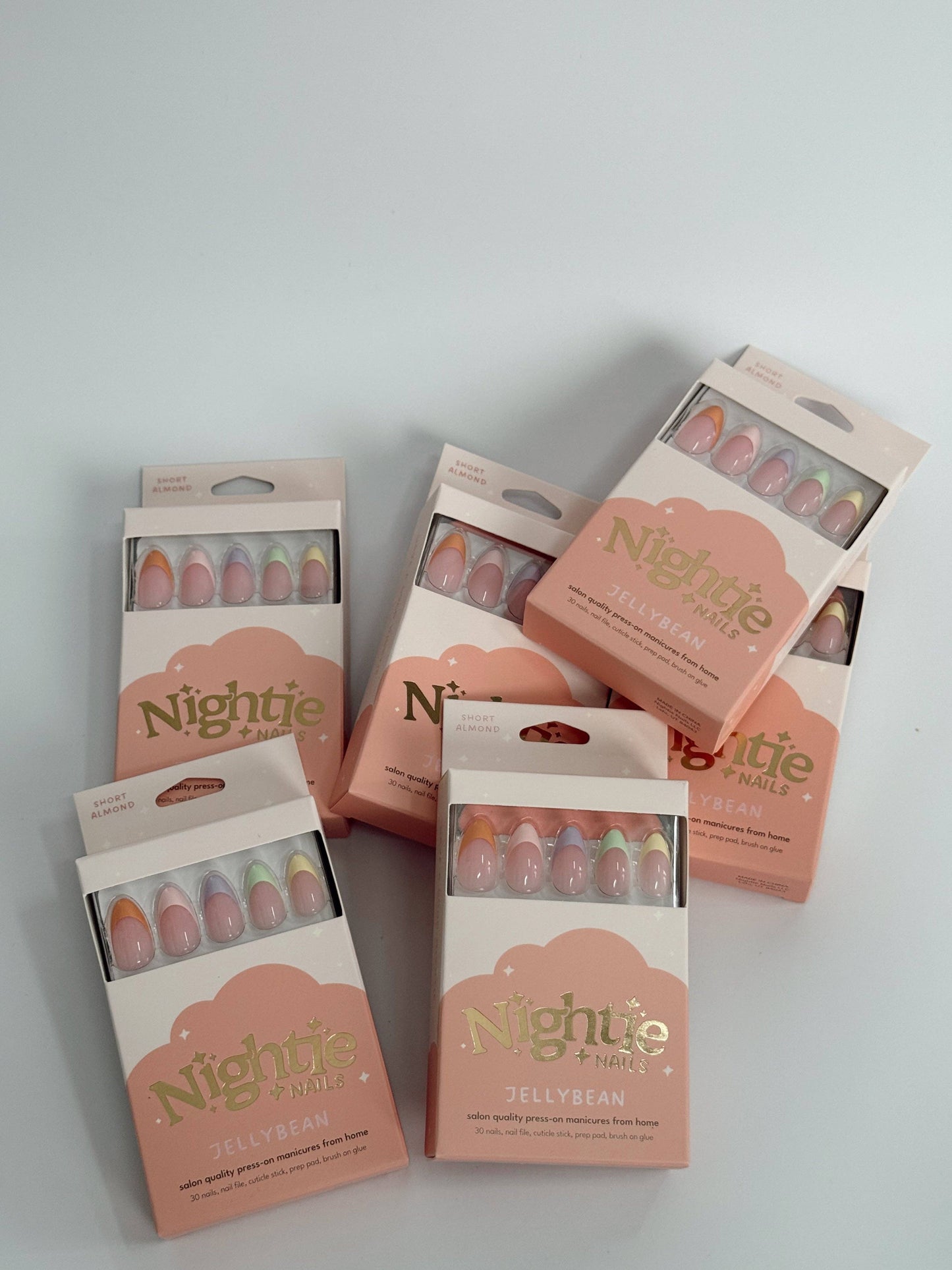 Jellybean Press On Nails