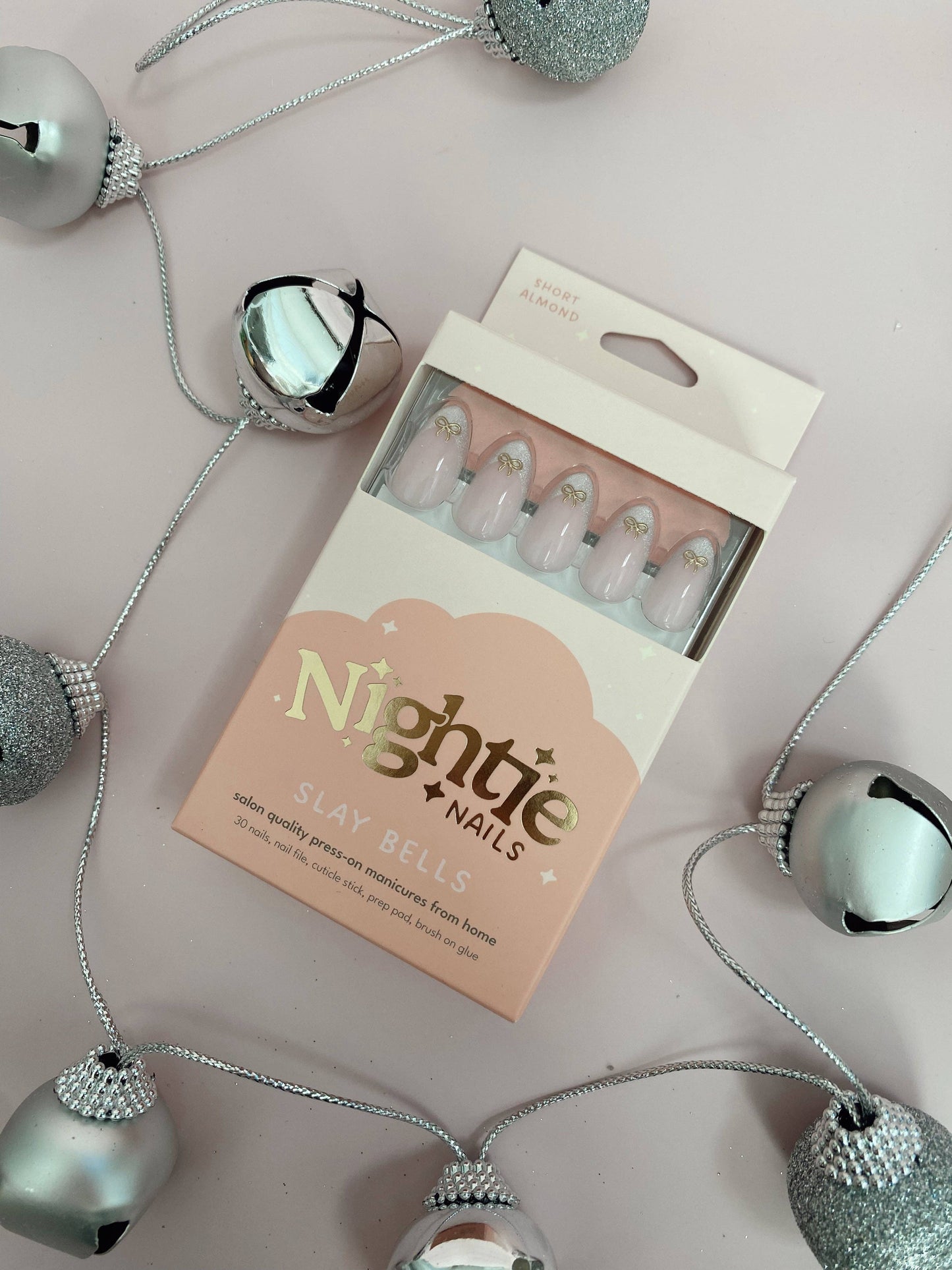 Slay Bells Press On Nails