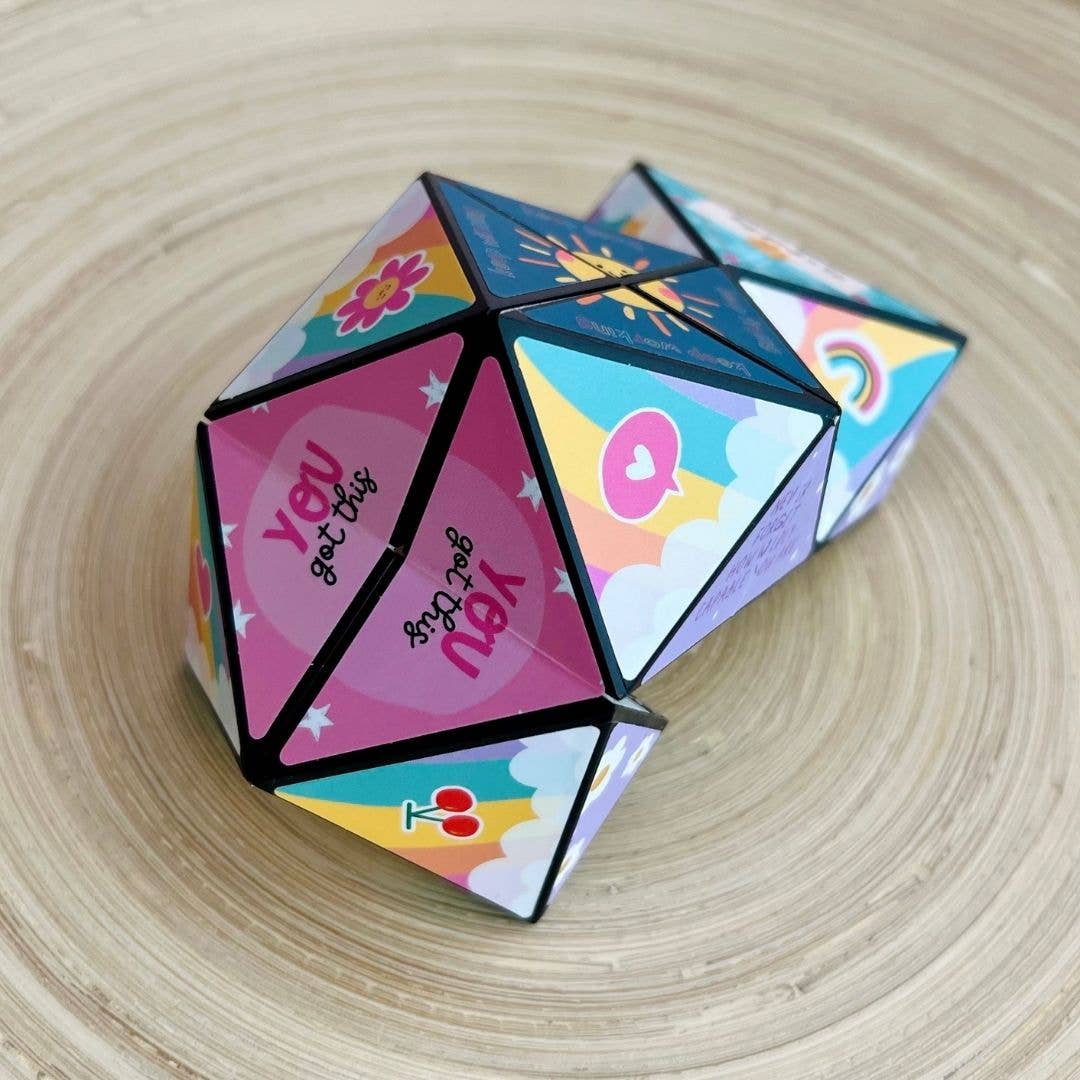 Positive Affirmations Fidget & Inspirational Stress Toy - Simply Graced Mama