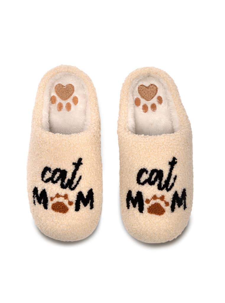 Cat Mom Slippers - Simply Graced Mama