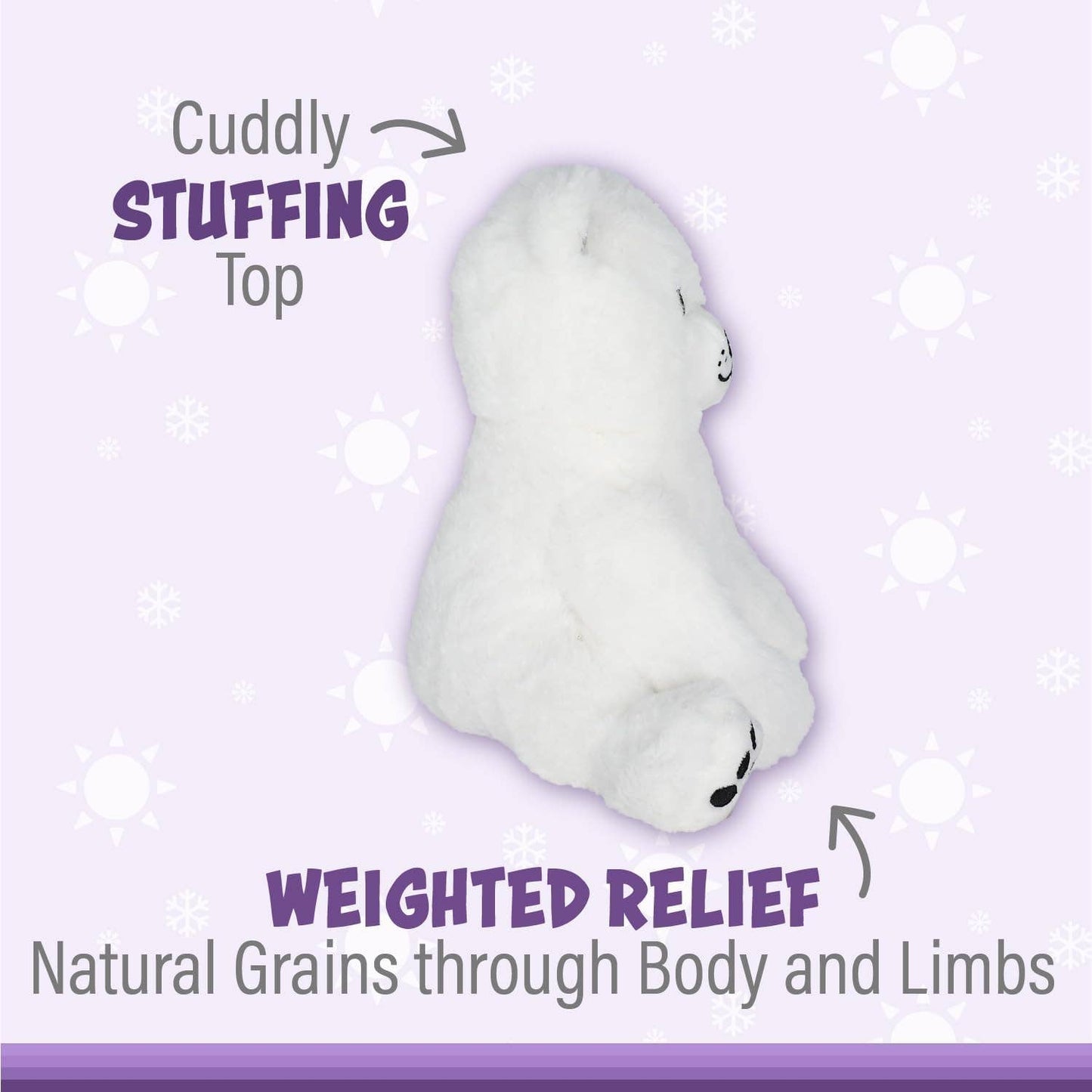 Perry Polar Bear Warm Pal - Simply Graced Mama
