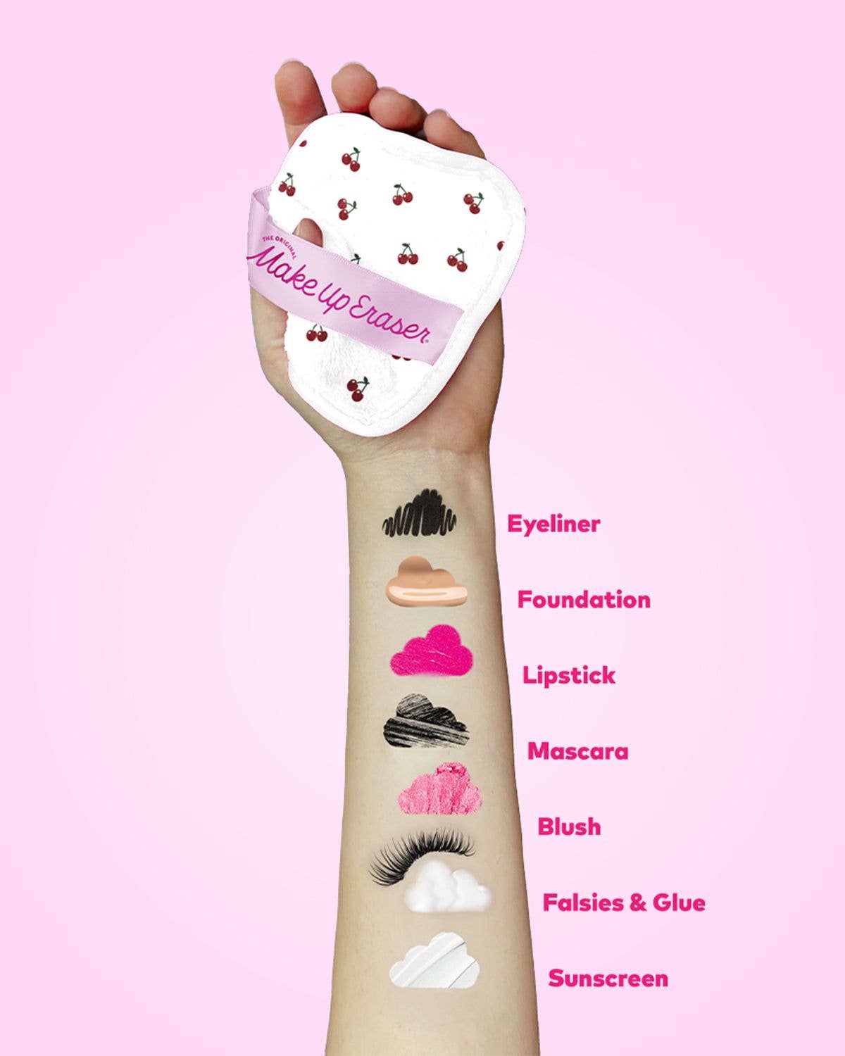 Cherry Crush MakeUp Eraser Gift Set