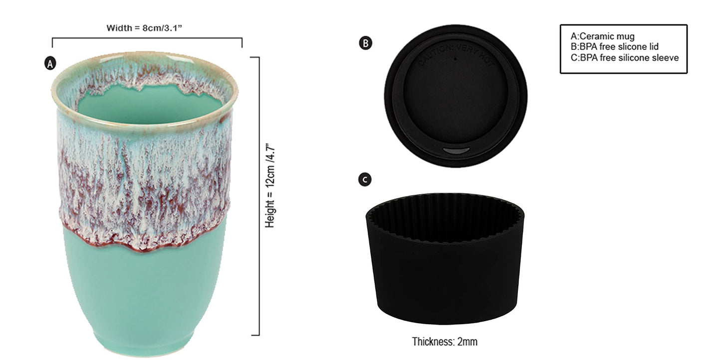 Nebula Portable Ceramic Cup - Simply Graced Mama