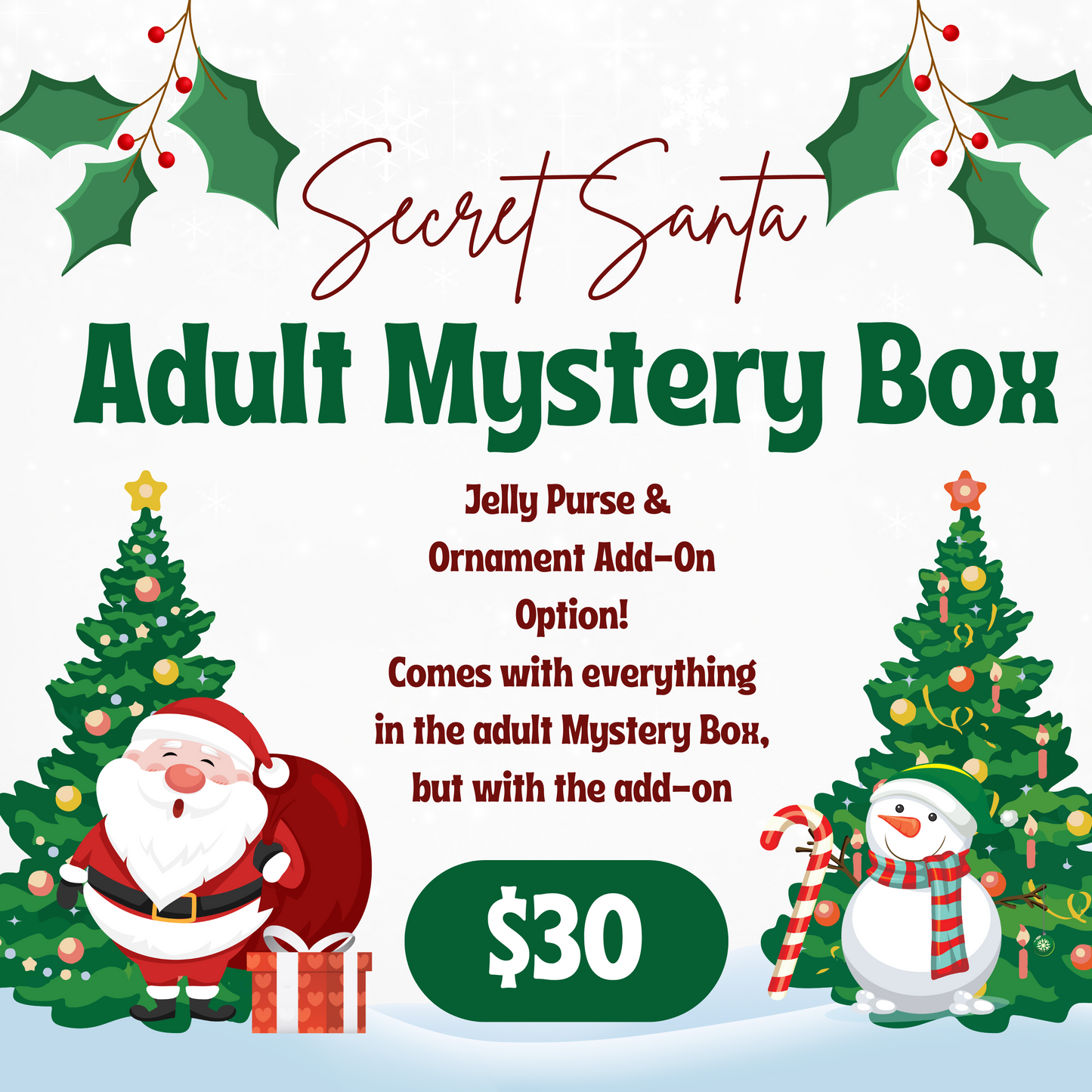Secret Santa Adult Mystery Box