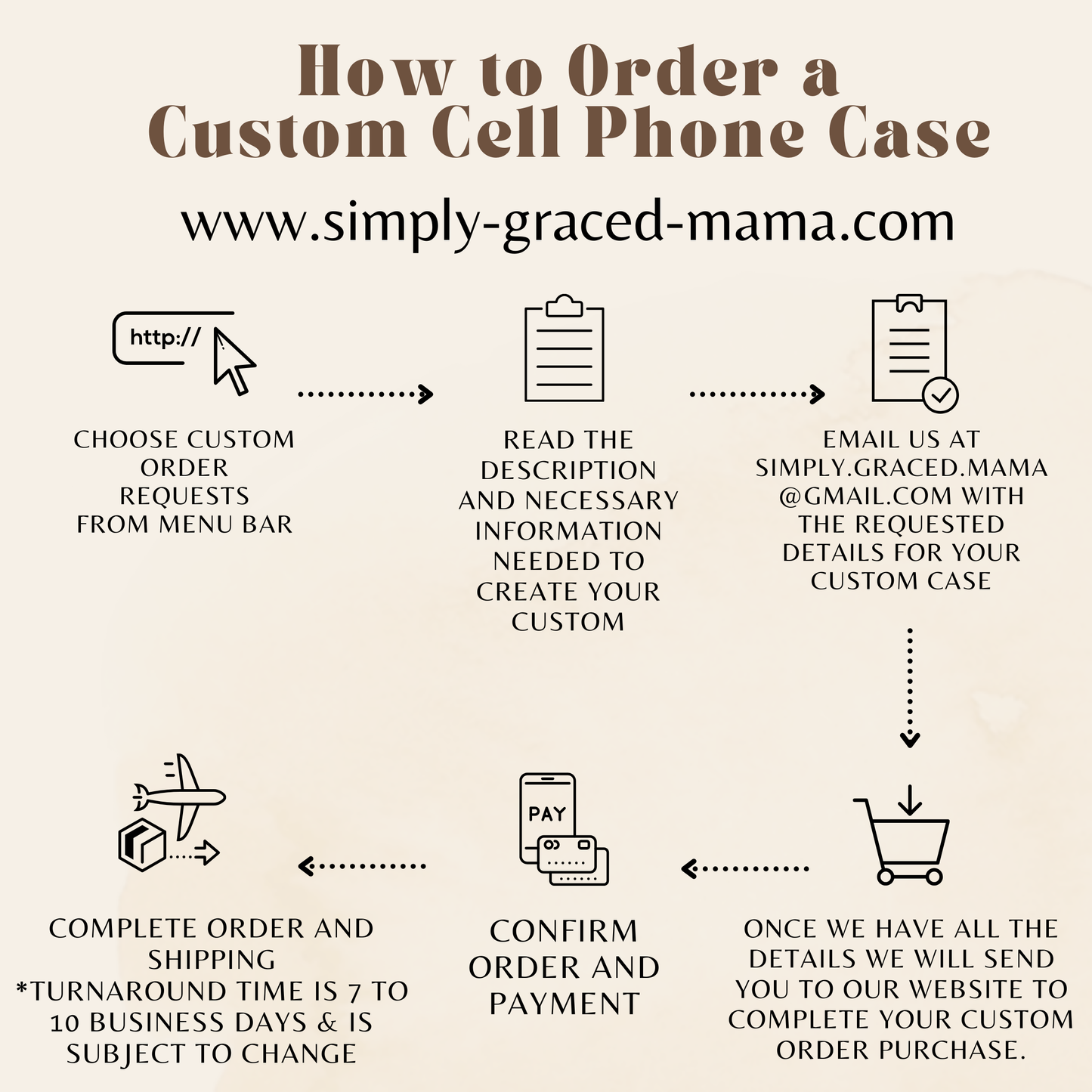 Custom Order Requests - Simply Graced Mama