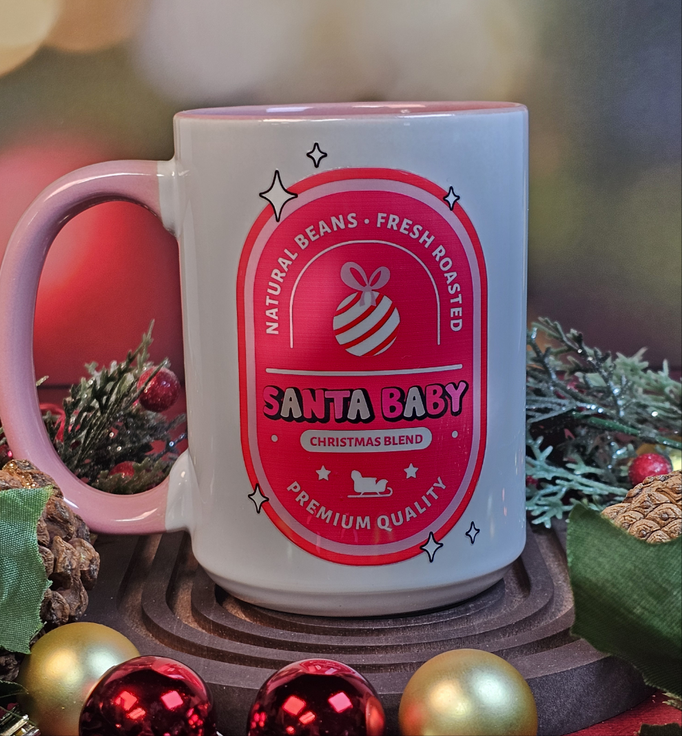 Santa Baby Christmas Blend Coffee Mug - Simply Graced Mama