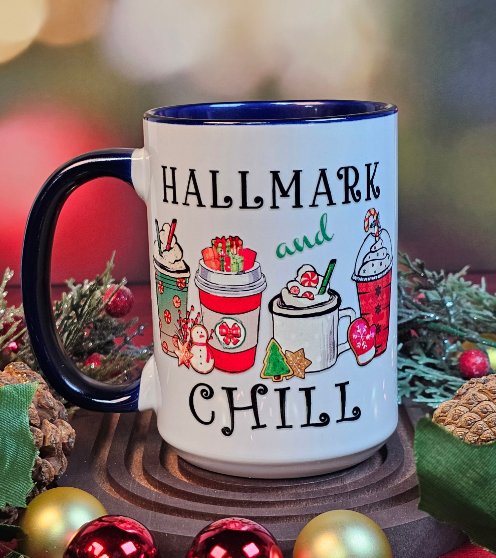 Hallmark and Chill Coffee Mug - Simply Graced Mama