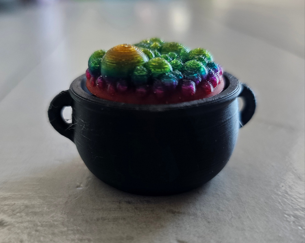 Bubble Cauldron Keyboard Clicker Fidget