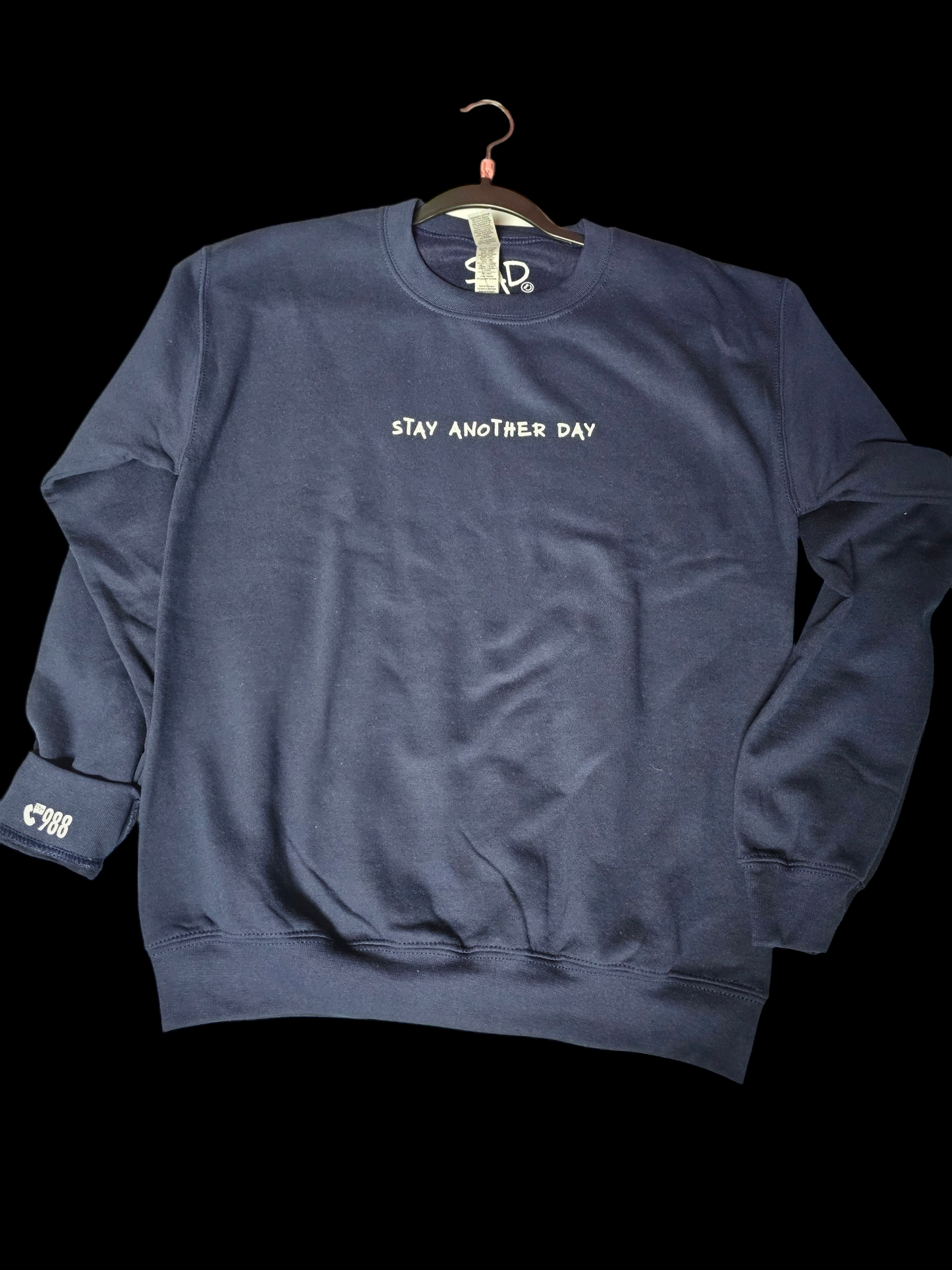 Stay Another Day Suicide Awareness Graphic Sweatshirt - Simply Graced Mama