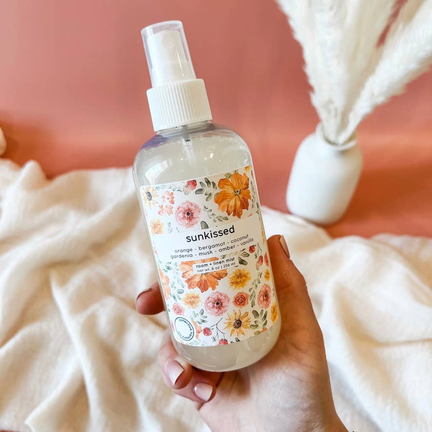 Sunkissed | room + linen mist | summer fragrances
