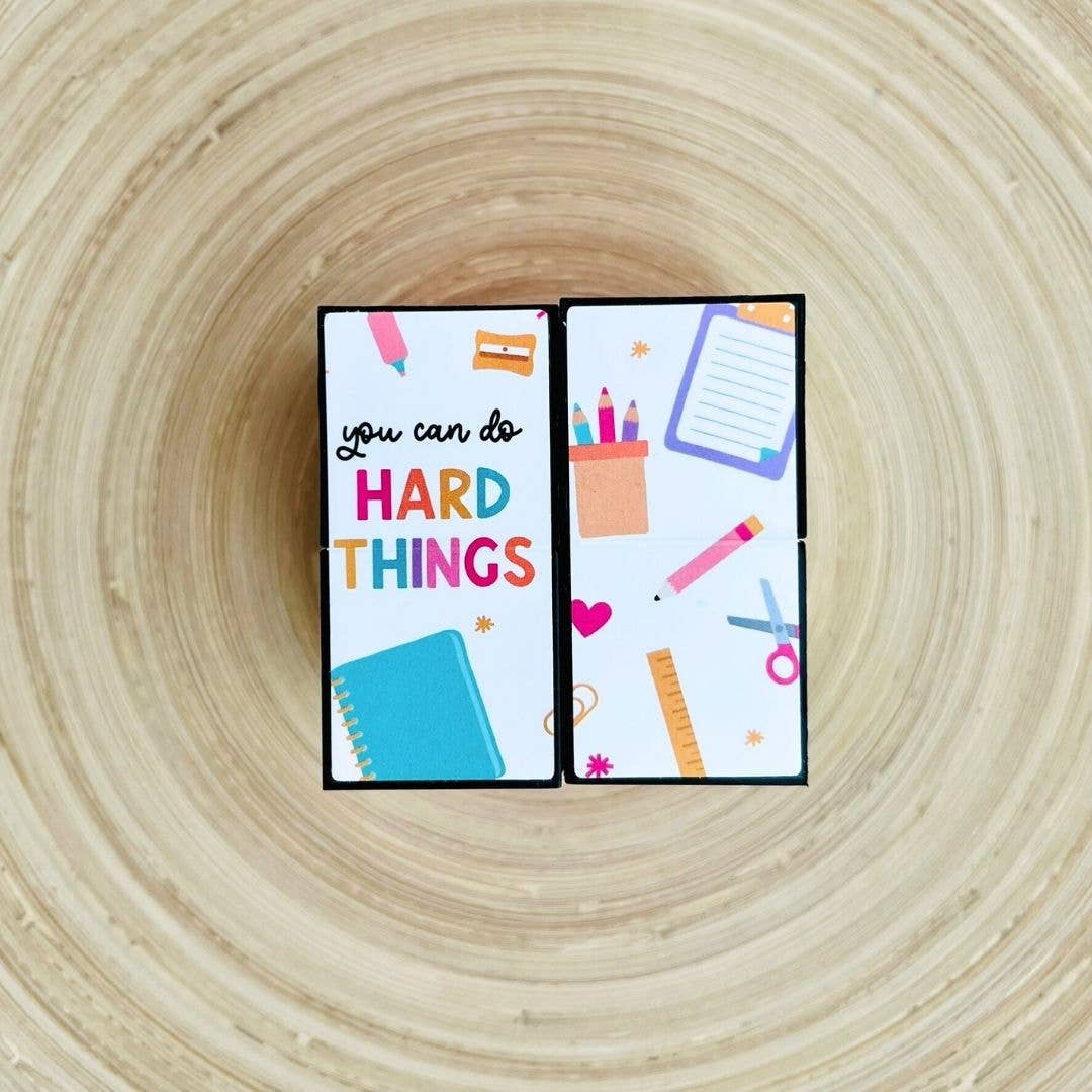 Positive Affirmations Fidget & Inspirational Stress Toy - Simply Graced Mama
