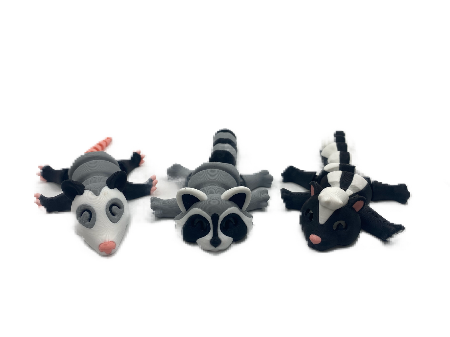 Raccoon & Trash Can 3D Printed Sensory Fidget - Simply Graced Mama