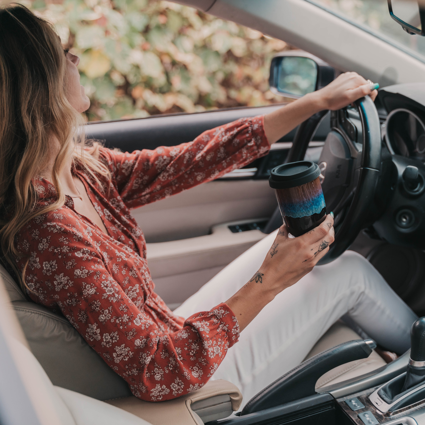 Monsoon Portable Ceramic Cup - Simply Graced Mama