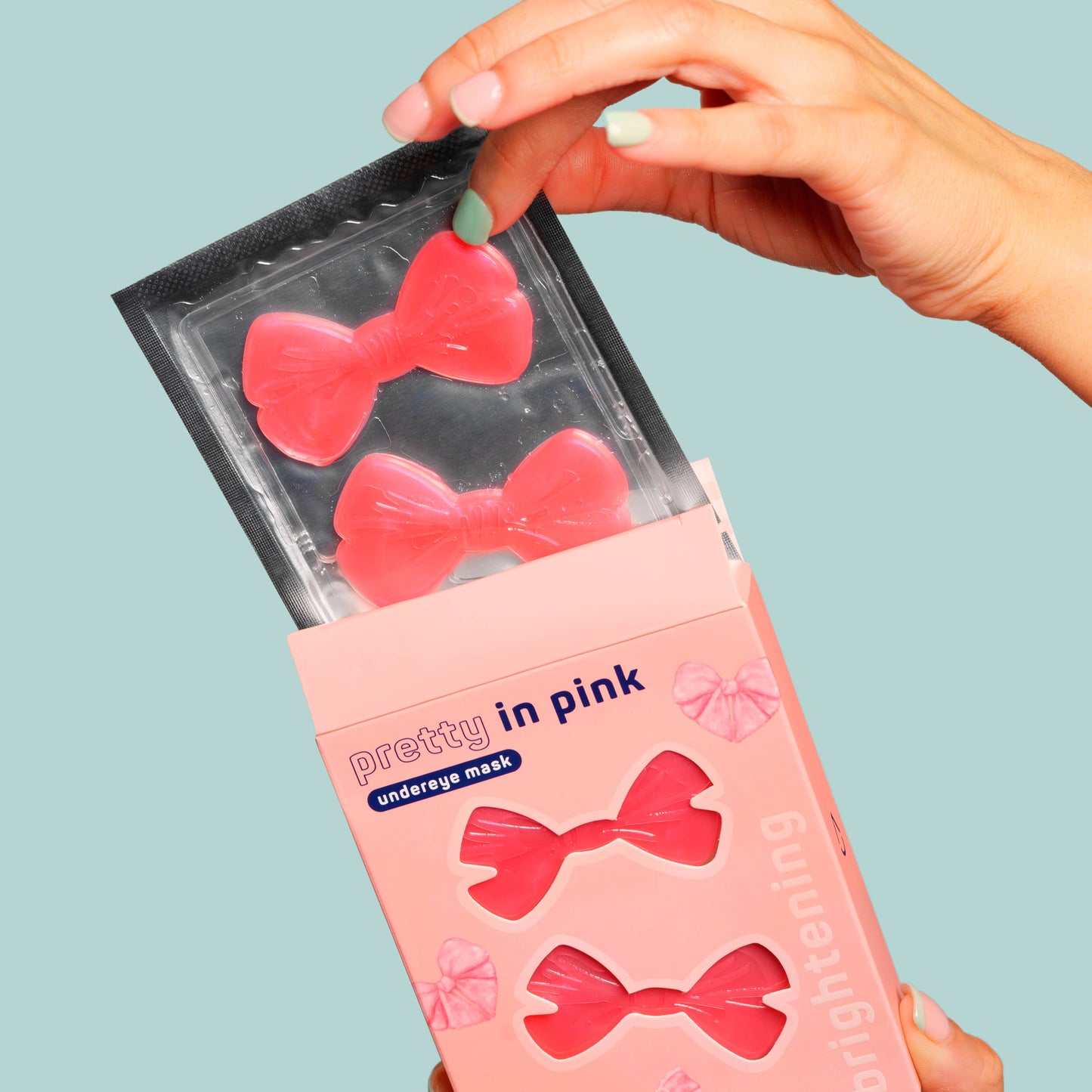 Pretty in Pink Brightening Undereye Masks - 8 Pairs