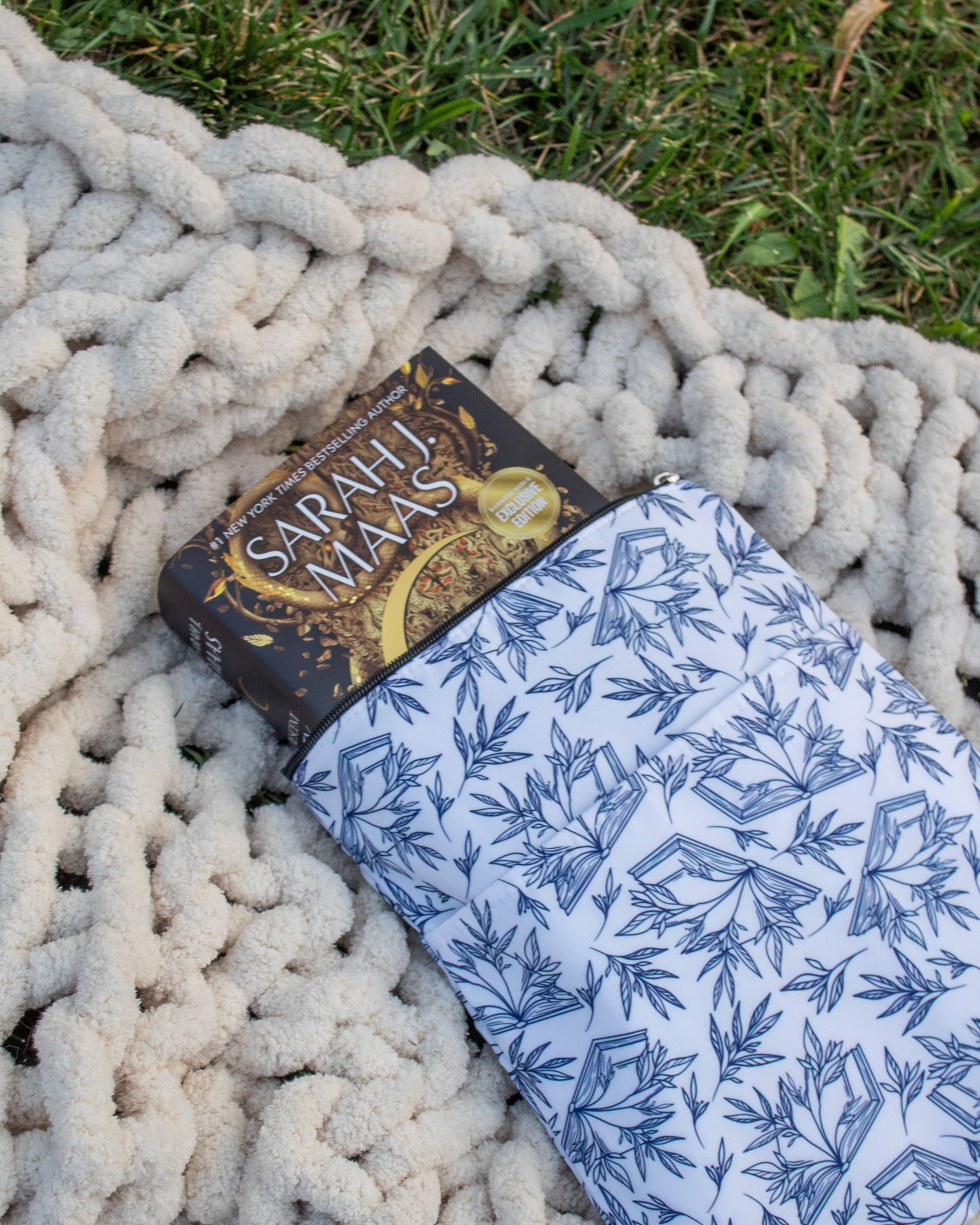 Porcelain Books Book & Tablet Sleeve
