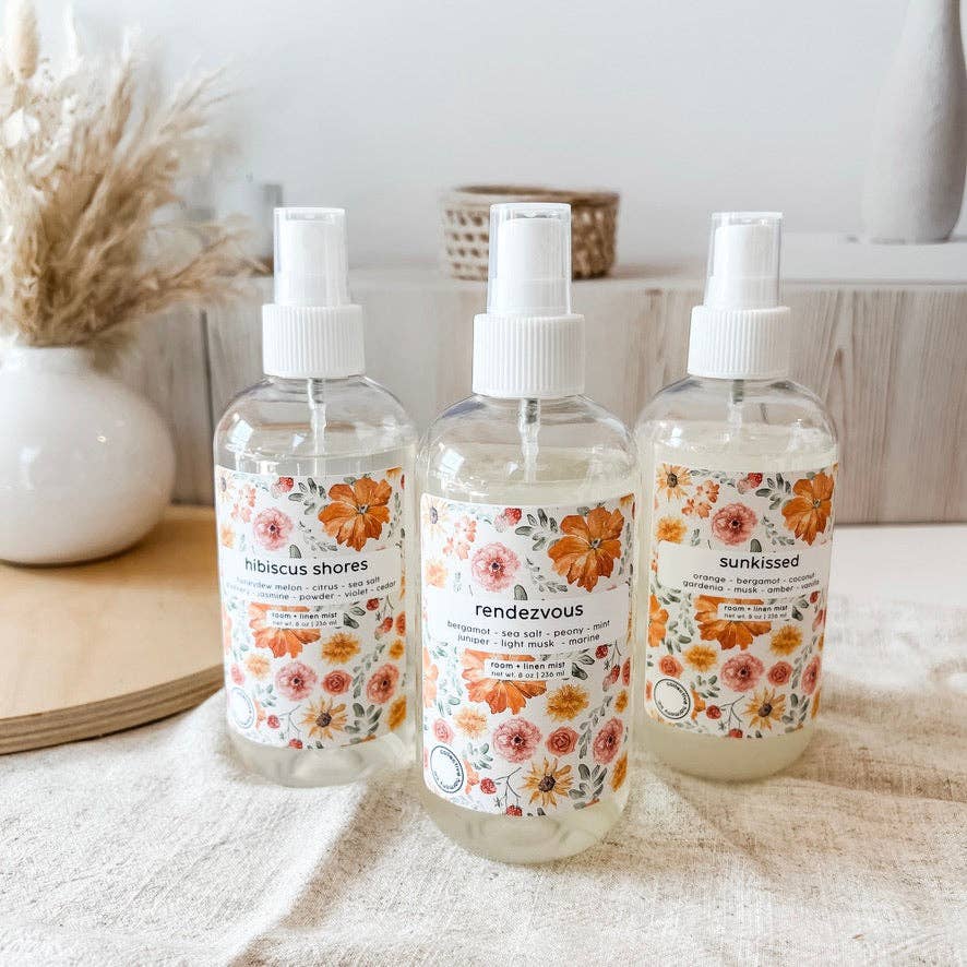 Sunkissed | room + linen mist | summer fragrances