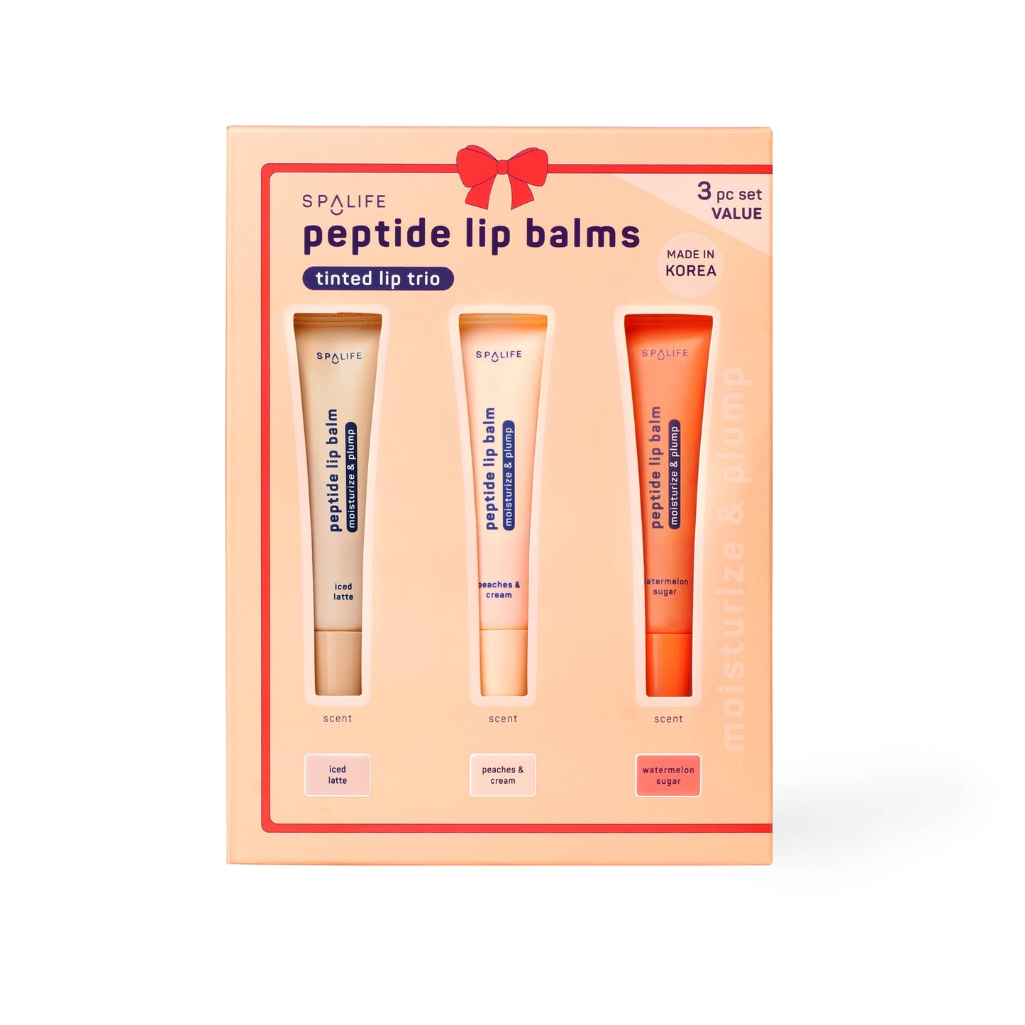 Peptide Lip Balms Tinted Lip Trio