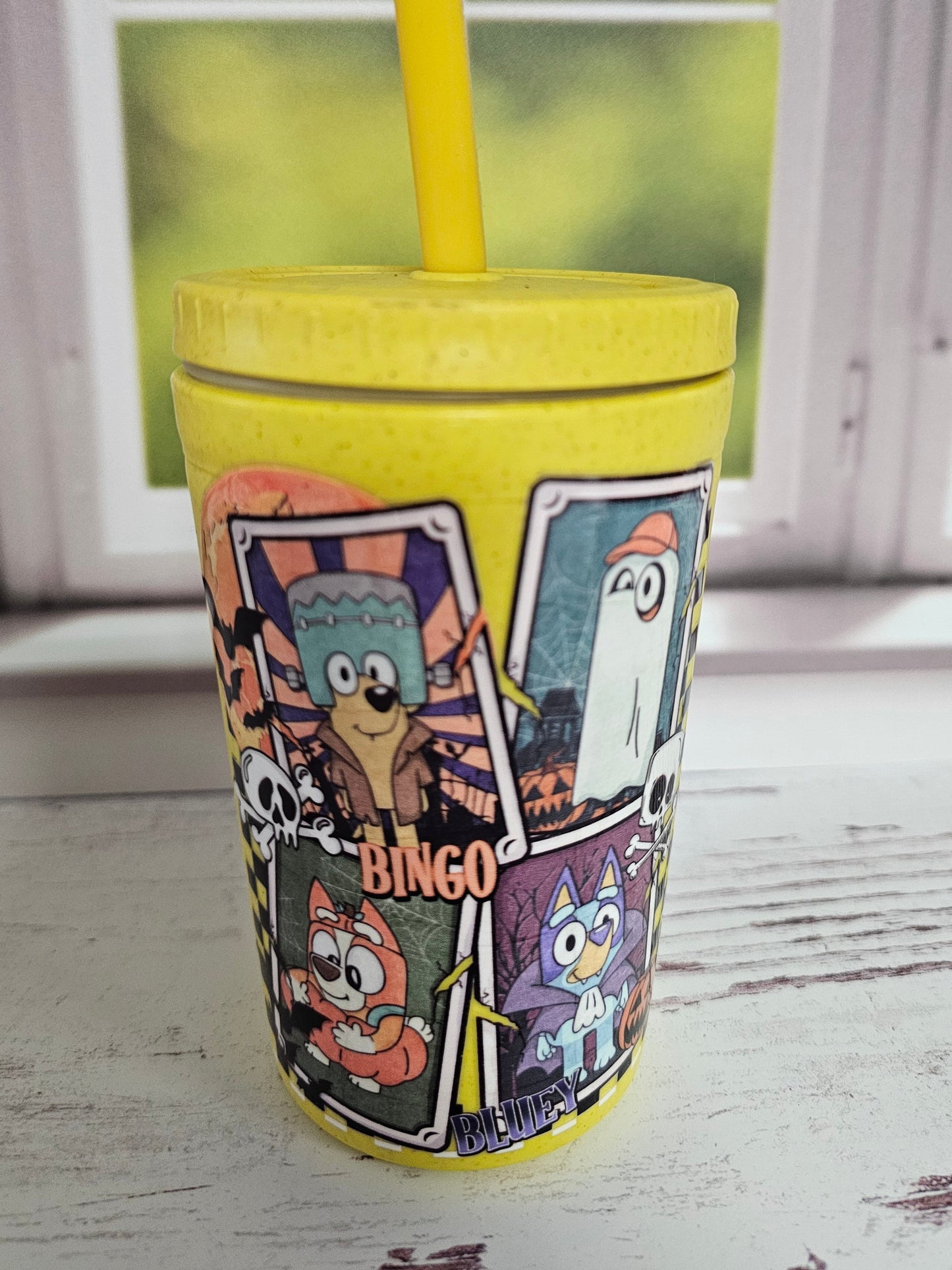 Bluey Halloween - Yellow