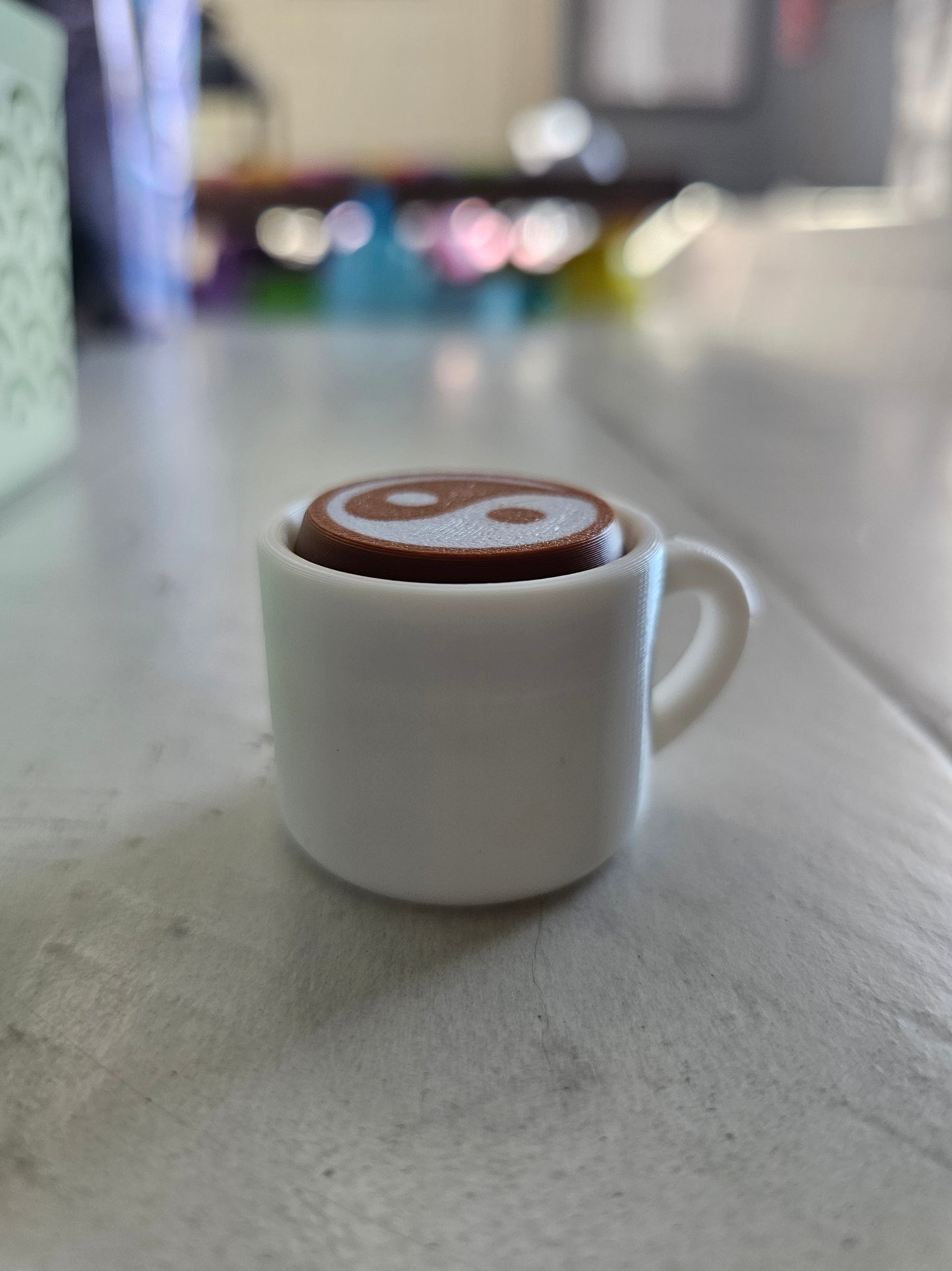 Coffee Mug Keyboard Clicker Fidget