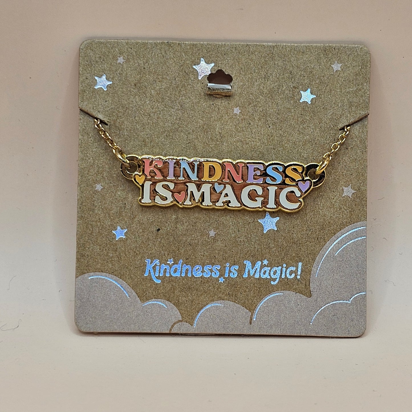 Kindness is Magic Inspirational Necklace