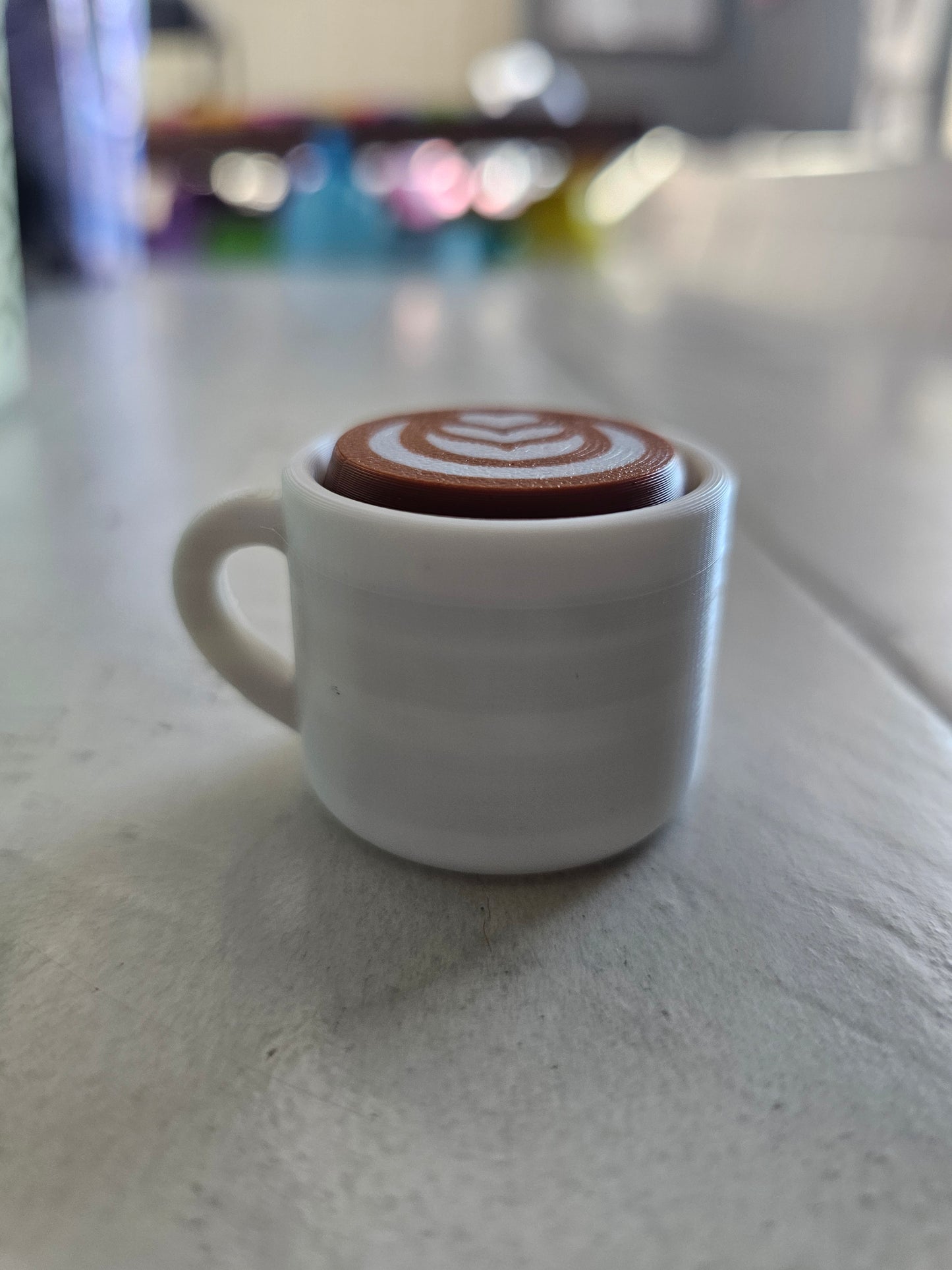 Coffee Mug Keyboard Clicker Fidget