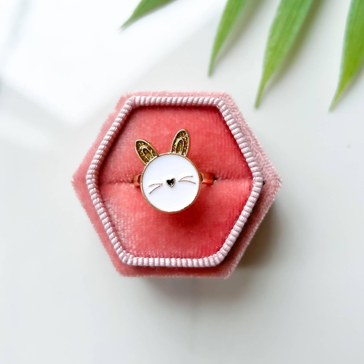 Bunny Fidget Spinner Ring - Simply Graced Mama