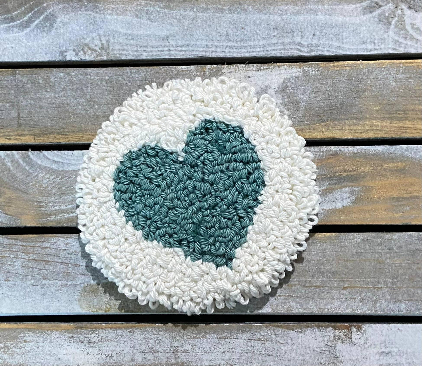 Heart Mug Rug Coaster - Simply Graced Mama