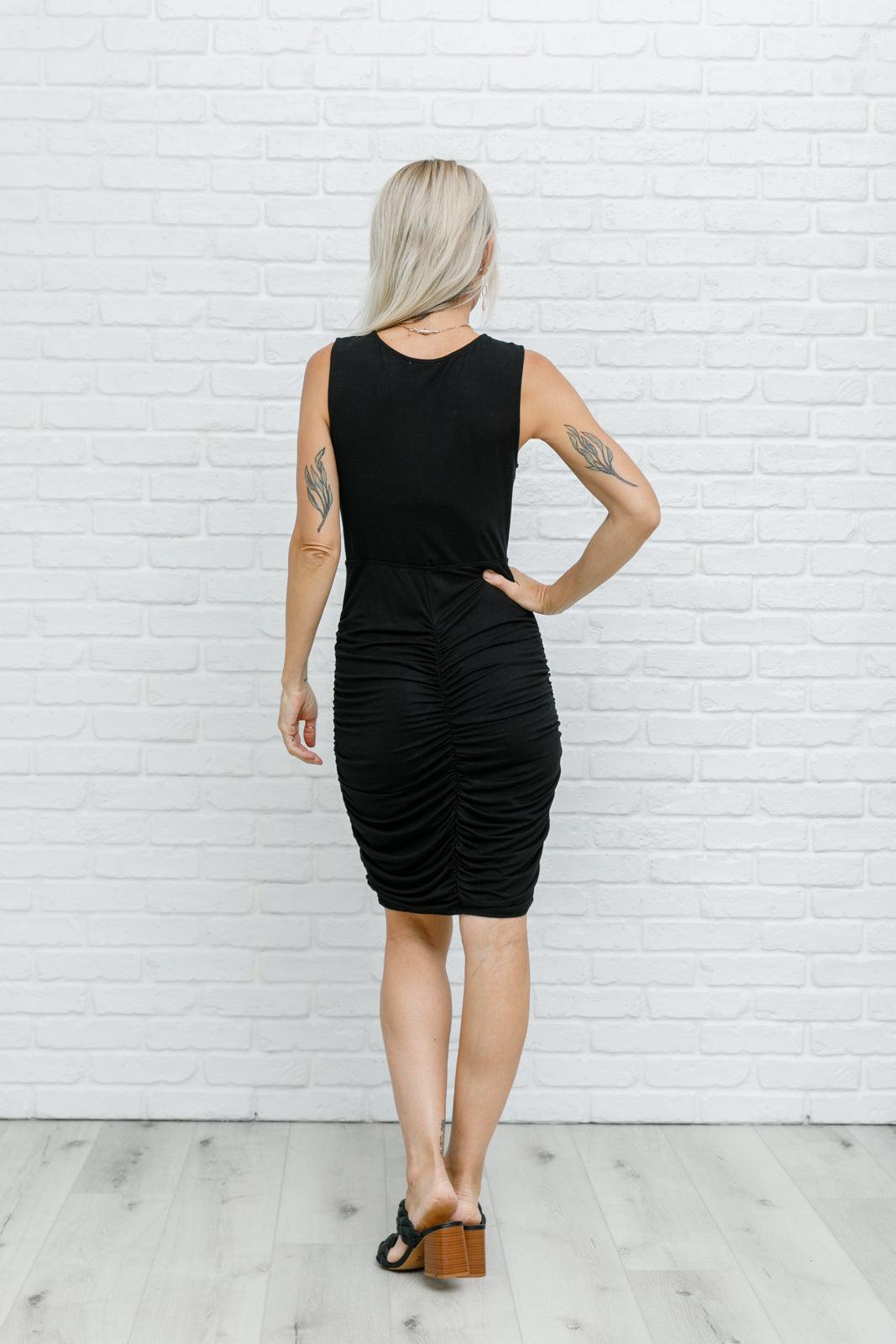 Summer Nights Black Dress - Simply Graced Mama