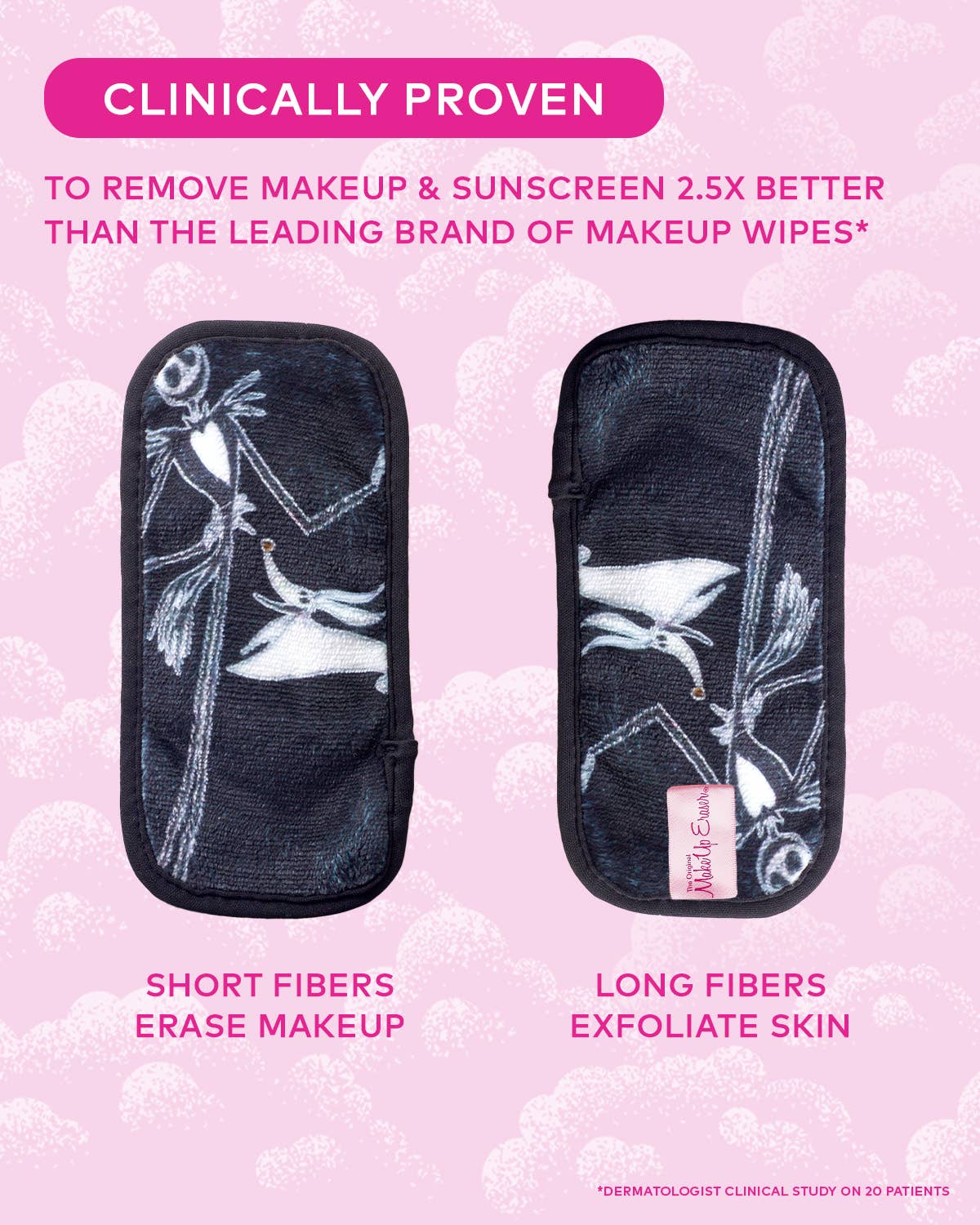 Nightmare Before Christmas MakeUp Eraser Gift Set