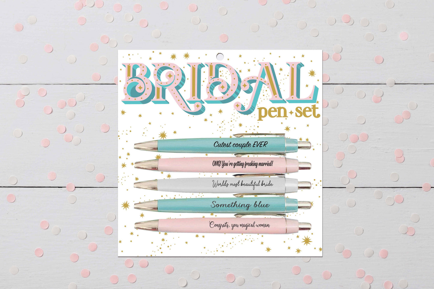 Bridal Pen Set - Simply Graced Mama