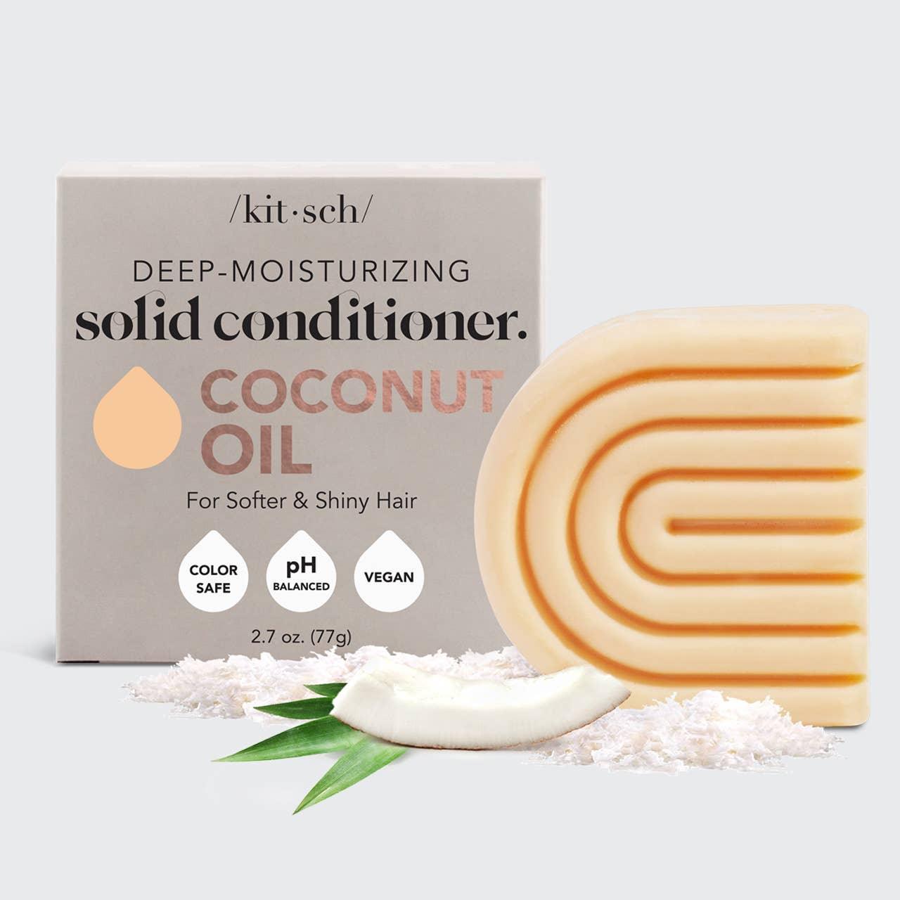 Coconut Repair Conditioner Bar/Mask for Dry Damaged Hair - Simply Graced Mama